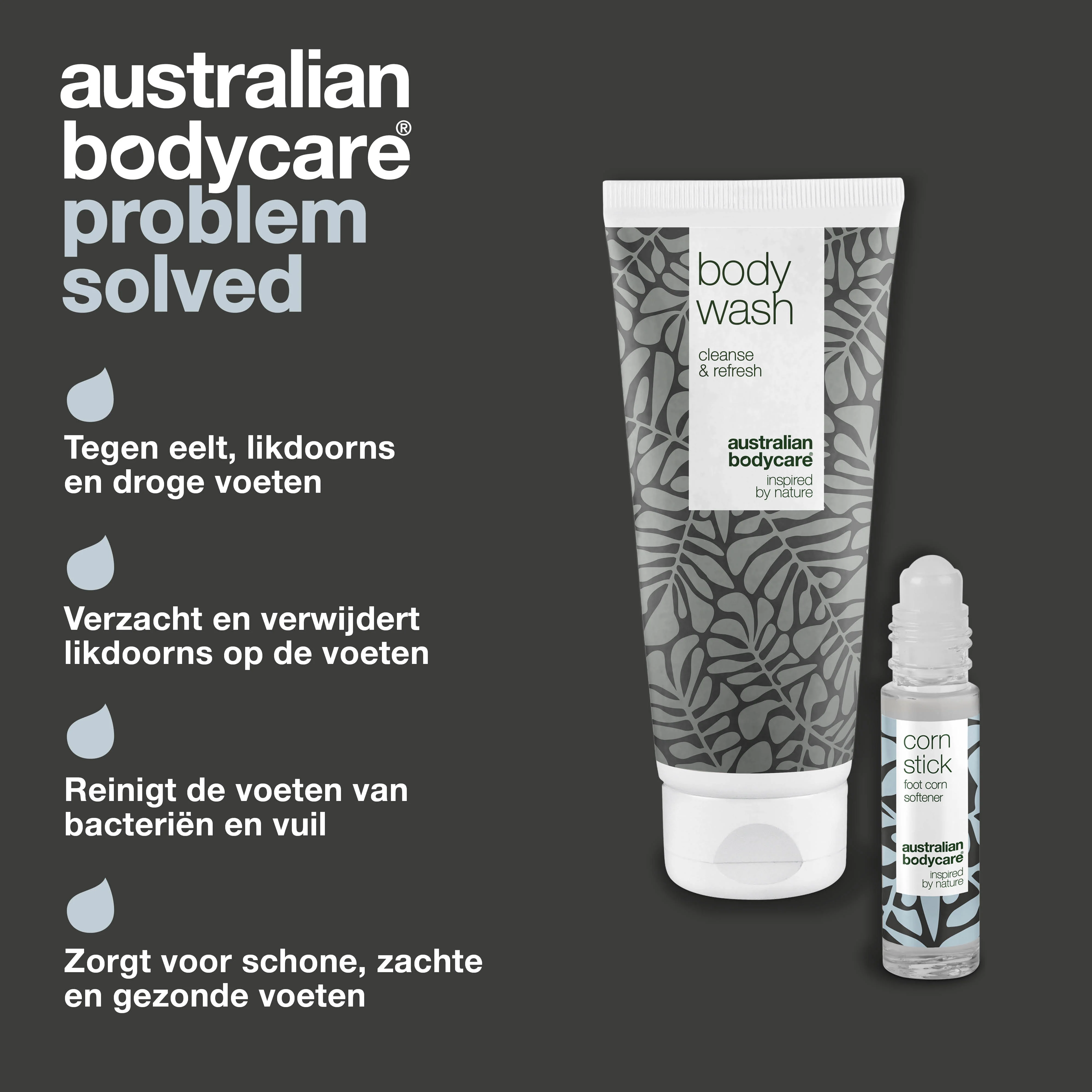 Pakket met 2 producten voor de verzorging van likdoorns — 2 producten voor likdoorns en eelt op de voeten - Image 3