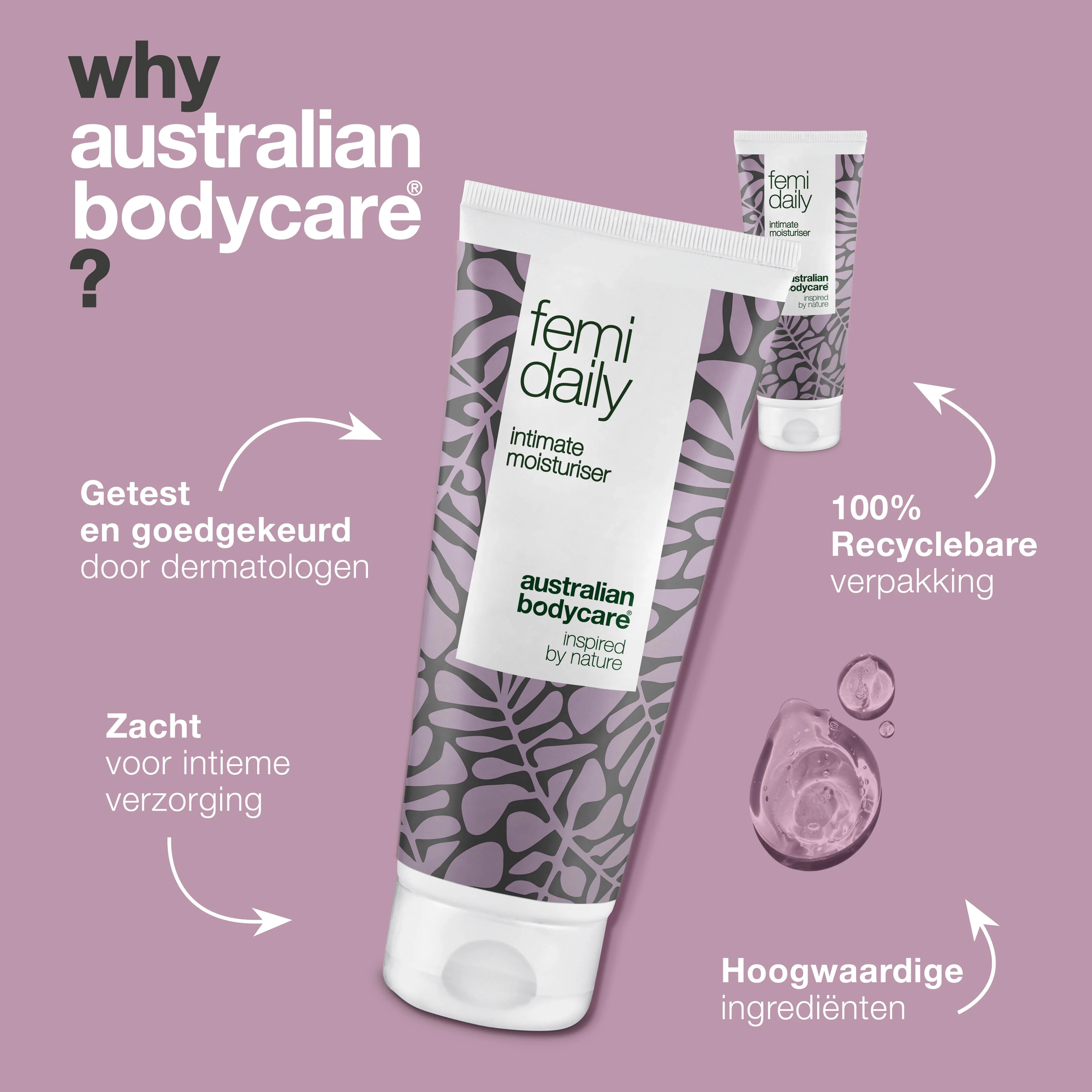 2x Femi Daily intieme gel voor jeuk, vaginale droogheid en ongewenste geur — Een intieme gel tegen ongewenste geur en vaginale ongemakken - Image 4