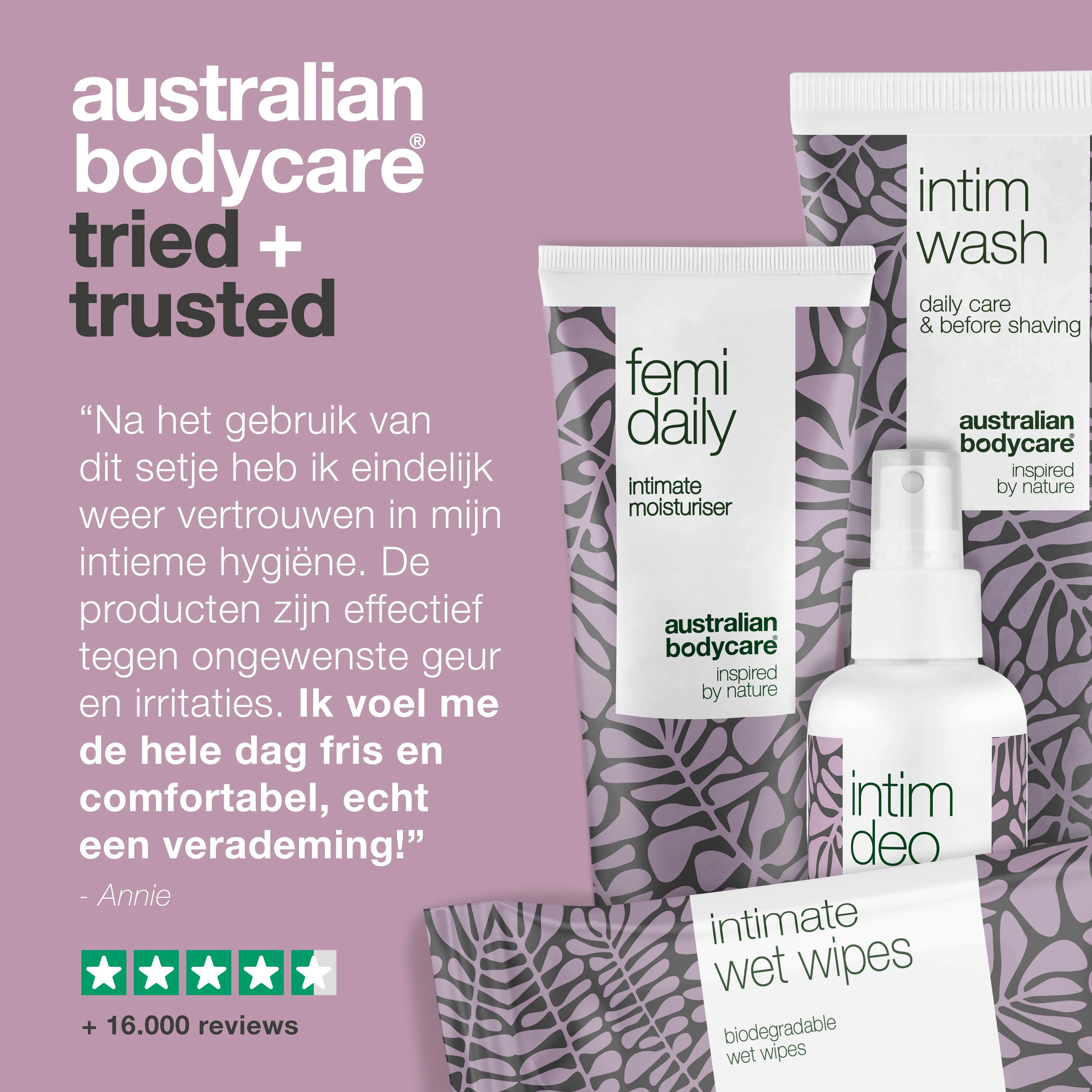 4-pack intieme producten tegen onaangename geur — Specifiek gericht op geur van onderen en de vagina - Image 5