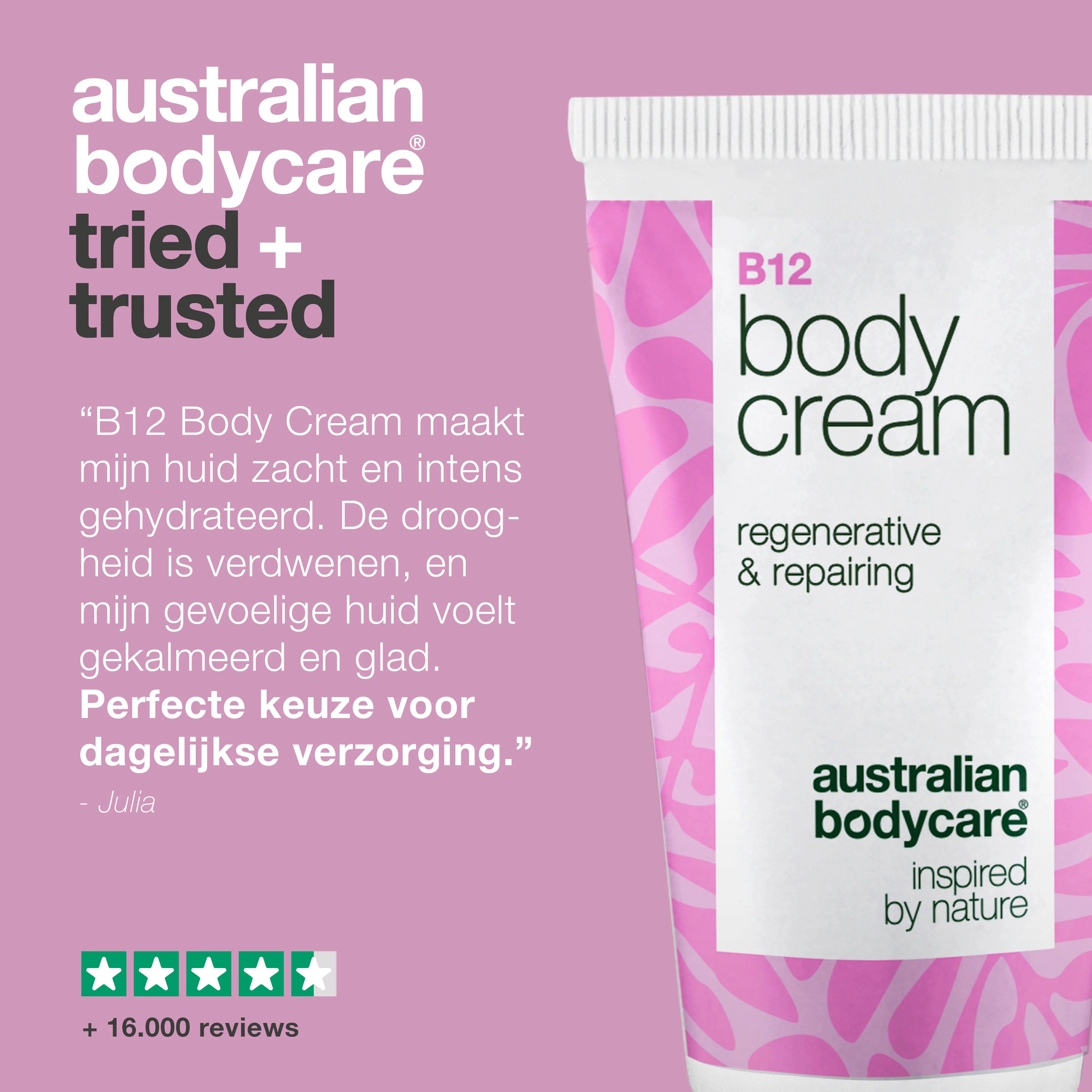 B12 Body Cream – Regenererende Crème met Vitamine B12 — Hydraterende B12 Body Cream voor zachte, verzorgde huid. Geschikt voor alle huidtypes. - Image 5