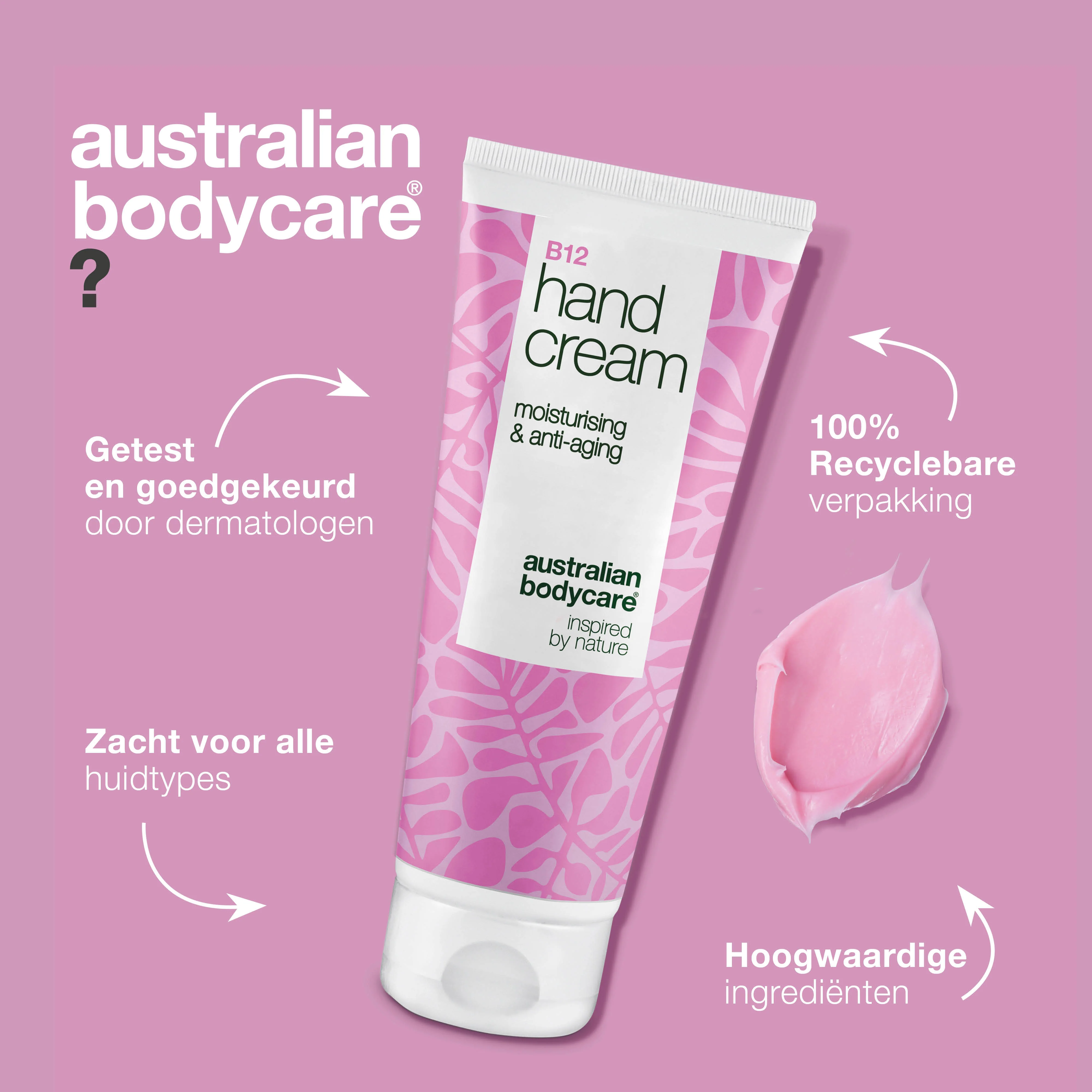 B12 Handcrème voor droge en gerimpelde handen – Hydratatie — Krijg gladde, zachte handen met B12 Handcrème. Vermindert droogte en rimpels met intensieve hydratatie. - Image 4