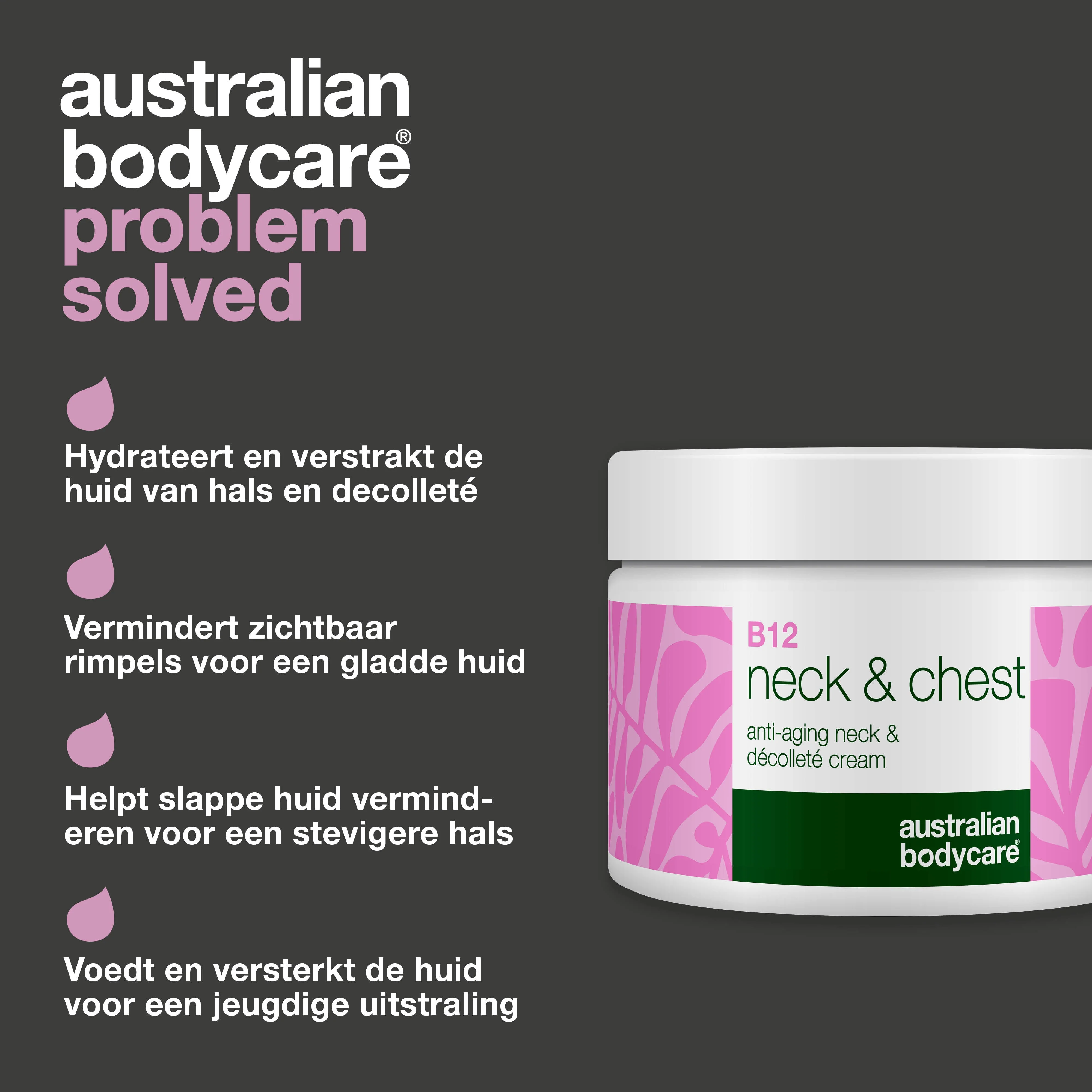 B12 Crème voor Hals en Decolleté – Vermindert rimpels — B12 Hals- en Decolletécrème hydrateert, verstevigt en vermindert rimpels. Voor een gladde, jeugdige huid. - Image 3