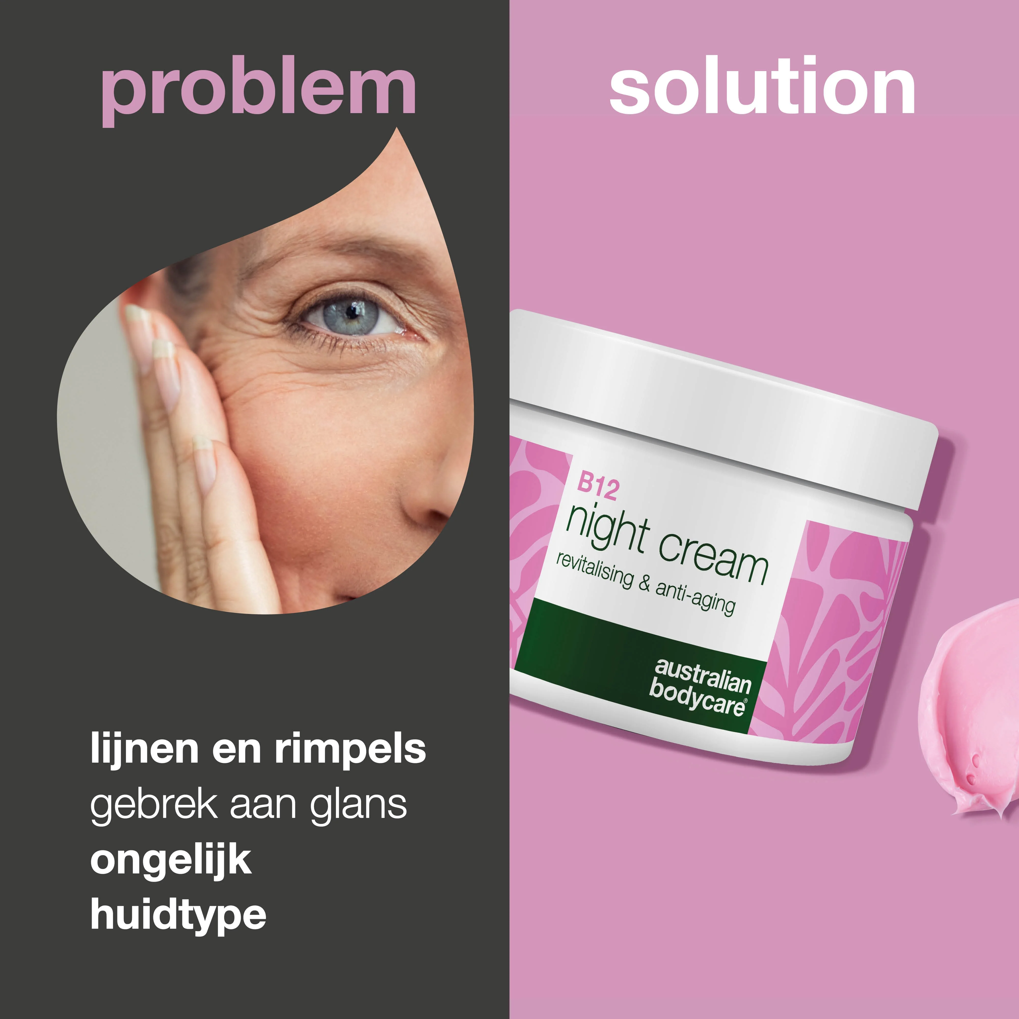 B12 Nachtcrème – Voedende Anti-Age voor Stralende Huid — B12 Nachtcrème hydrateert, verstevigt en herstelt met natuurlijke glans. - Image 2