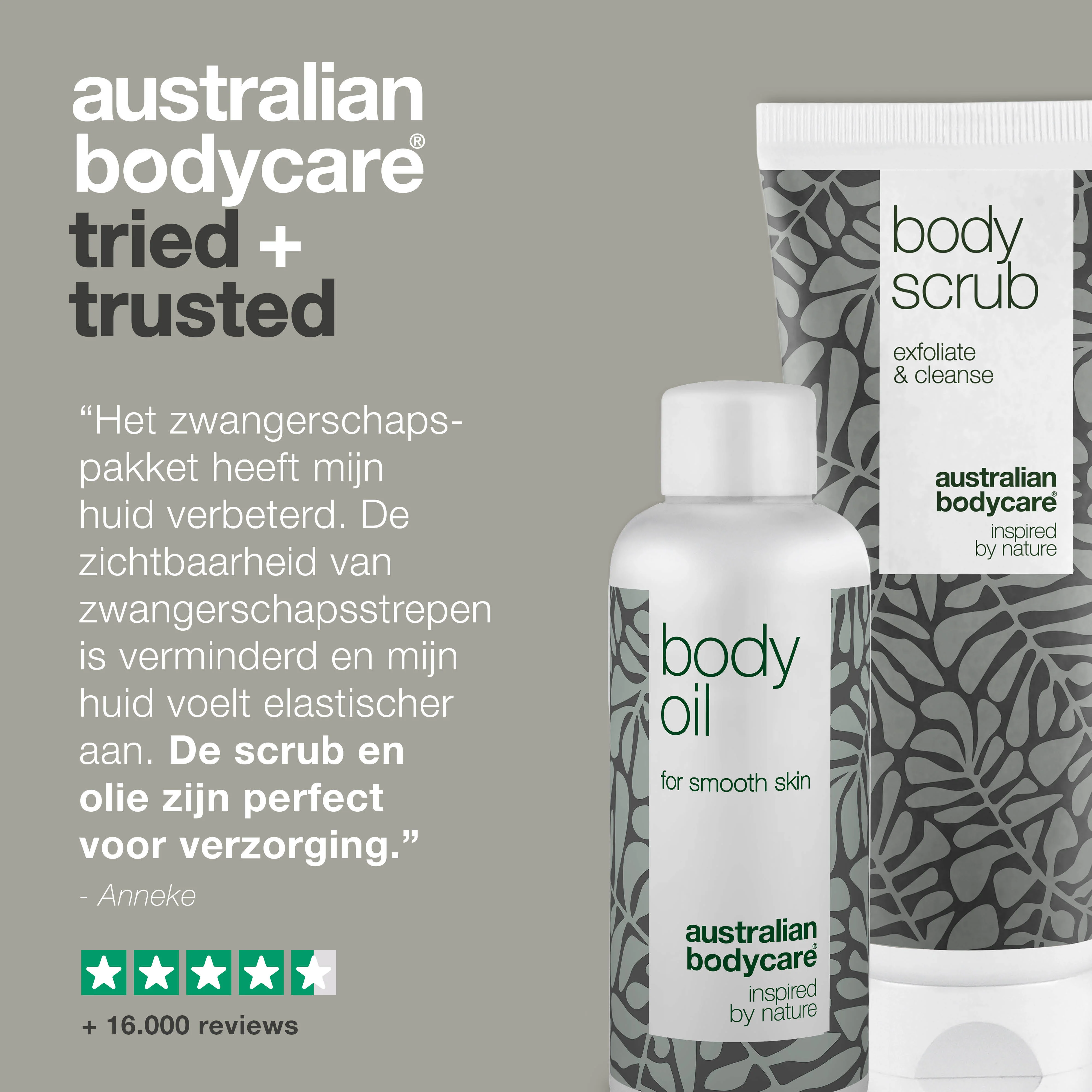 Babybox voor de zwangere mama met 2 producten — Vermindert de zichtbaarheid van striae en wordt gebruikt voor de verzorging van sinaasappelhuid - Image 5