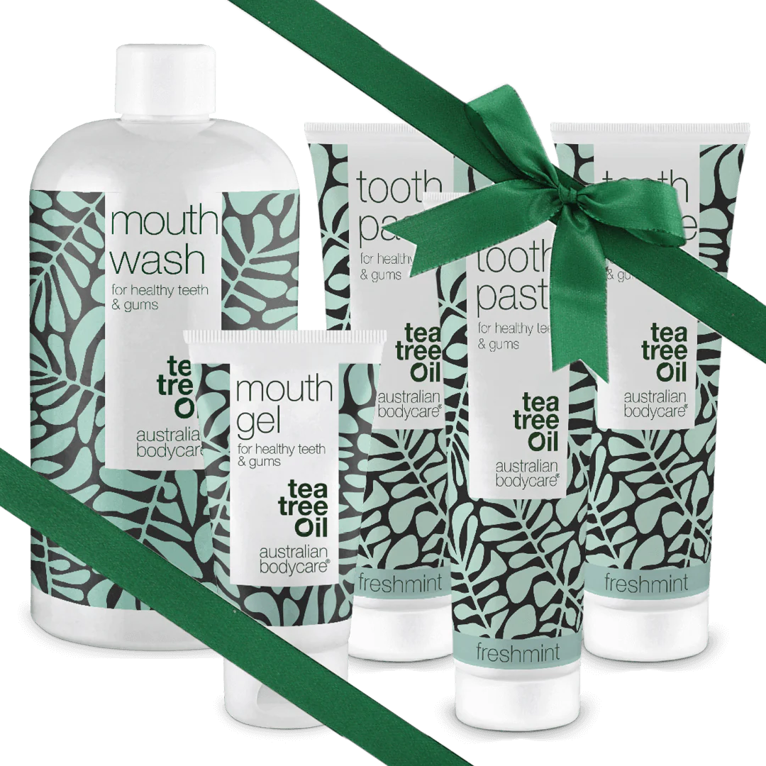 Cadeau voor opa — Mondverzorging 5 producten met Tea Tree Olie