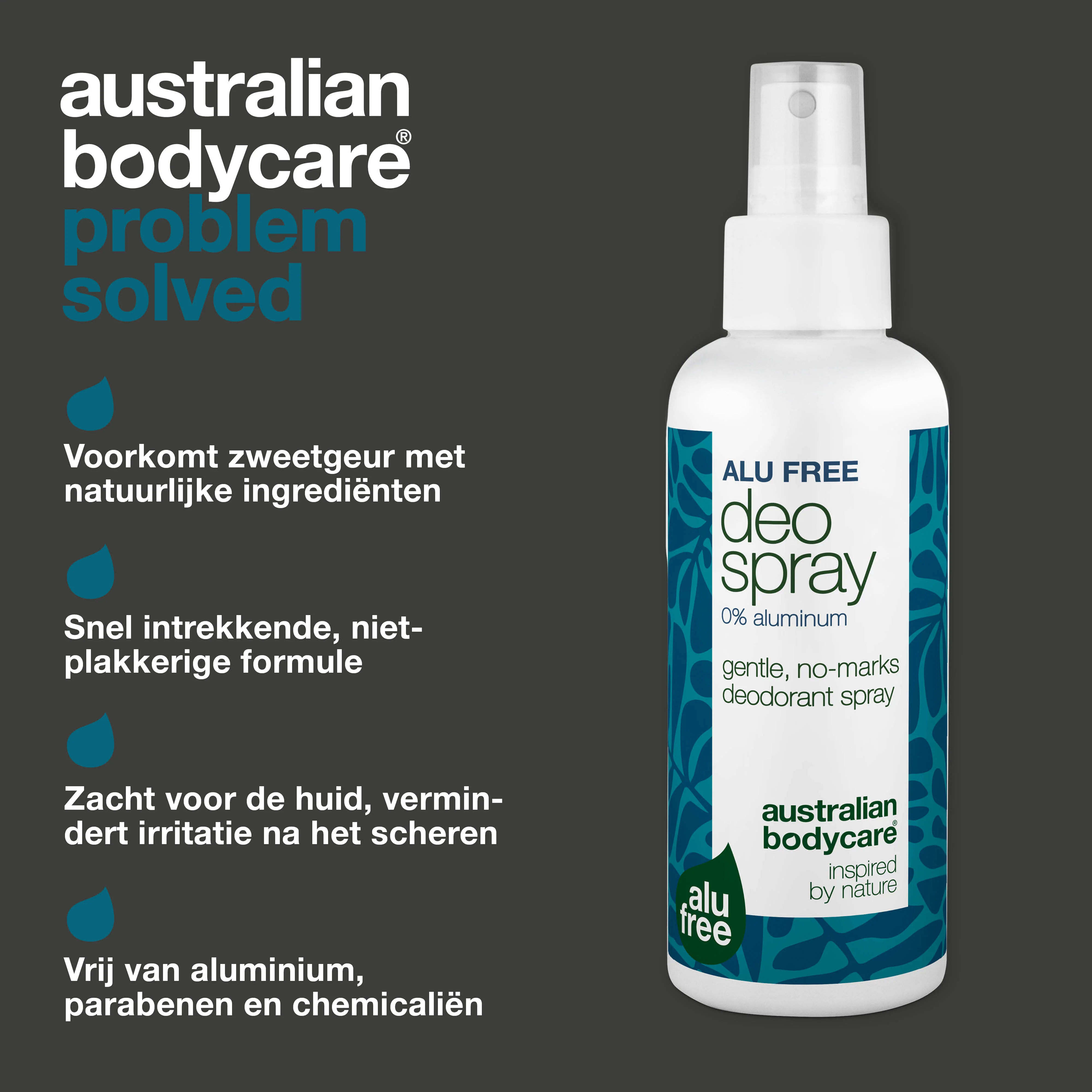 Aluminiumvrije Deodorantspray – Natuurlijke Frisheid — Effectieve aluminiumvrije deodorant met natuurlijke ingrediënten. Helpt tegen geur, droogt snel en houdt je de hele dag fris. - Image 3