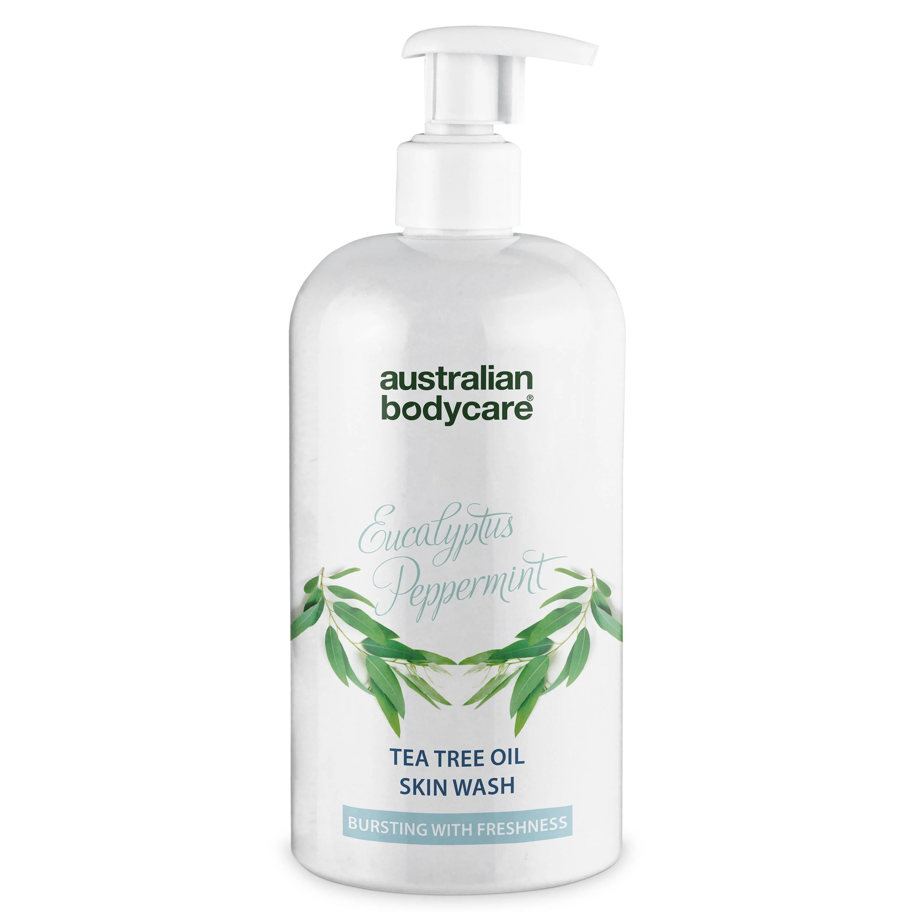 Professionele Eucalyptus Skin Wash — Douchegel voor professioneel gebruik met natuurlijke Teatree Olie en Australische Eucalyptus