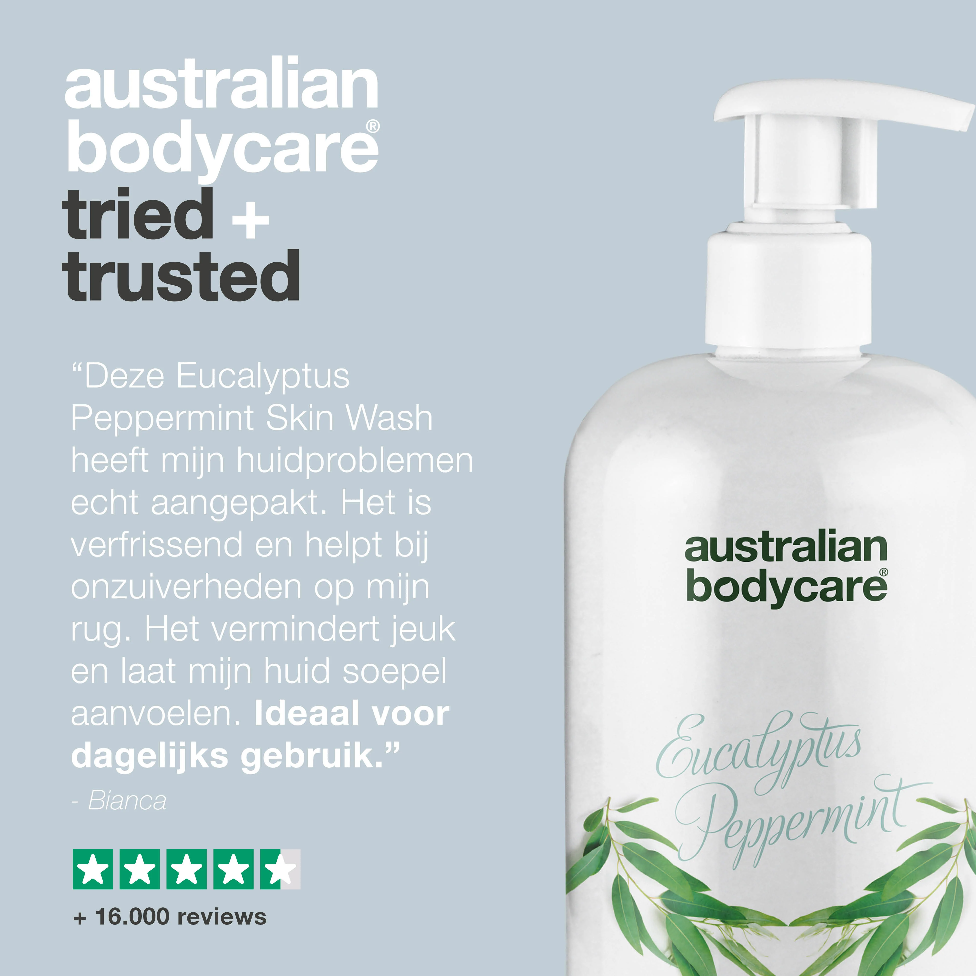 Professionele Eucalyptus Skin Wash — Douchegel voor professioneel gebruik met natuurlijke Teatree Olie en Australische Eucalyptus - Image 5