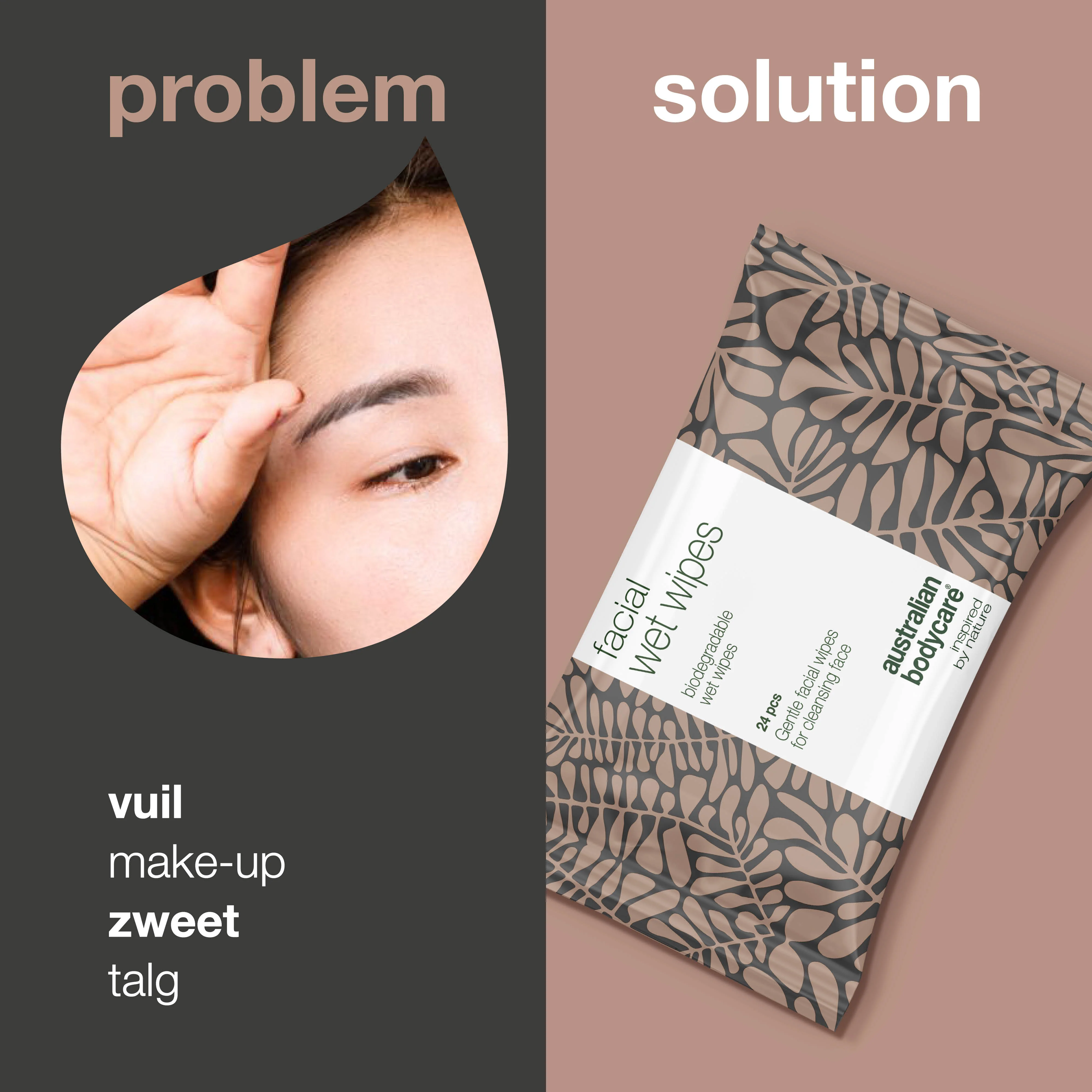 Gezichtsreinigingsdoekjes 24 stuks — Gezichtsdoekjes voor de gevoelige en vette huid of voor het verwijderen van make-up - Image 2