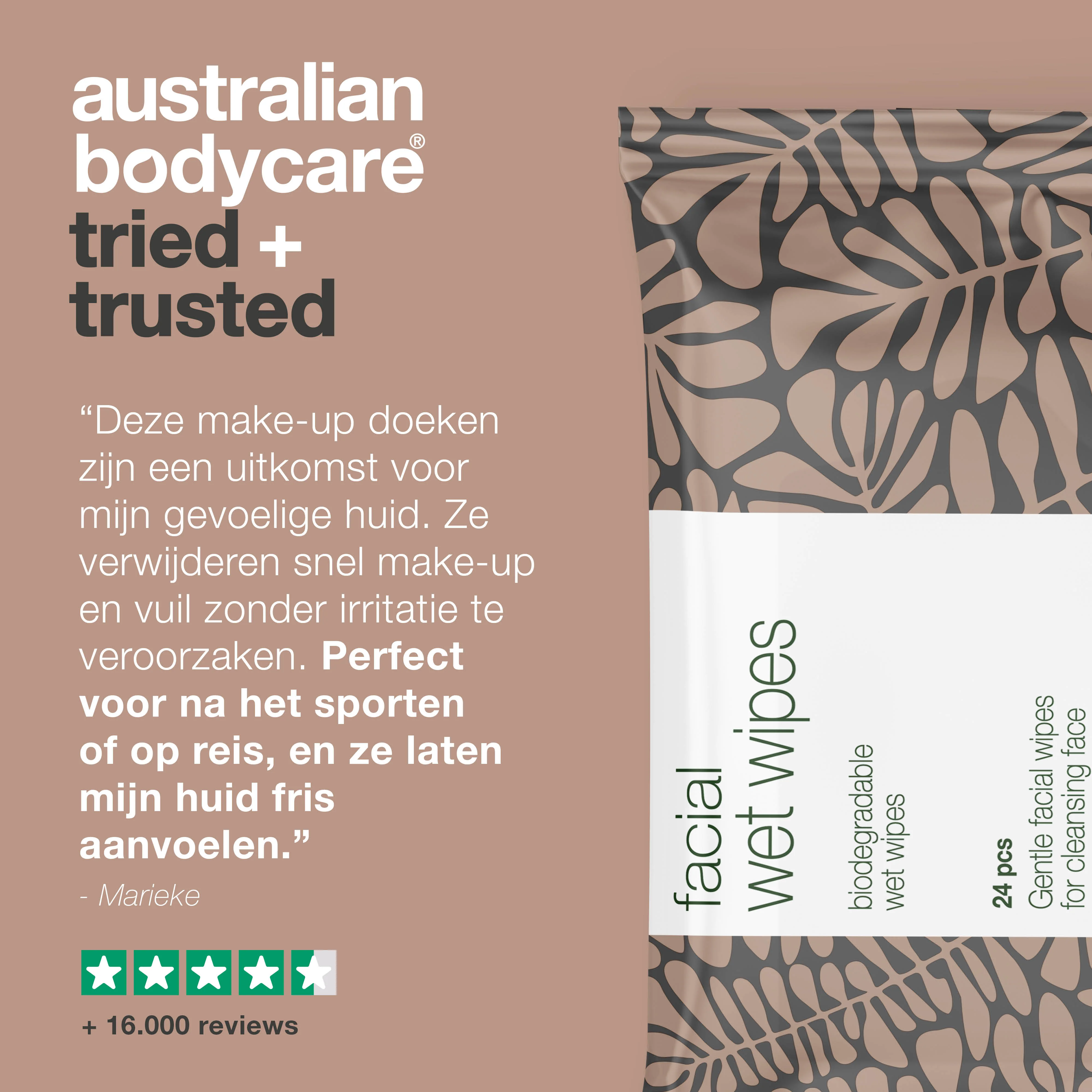 Gezichtsreinigingsdoekjes 24 stuks — Gezichtsdoekjes voor de gevoelige en vette huid of voor het verwijderen van make-up - Image 5
