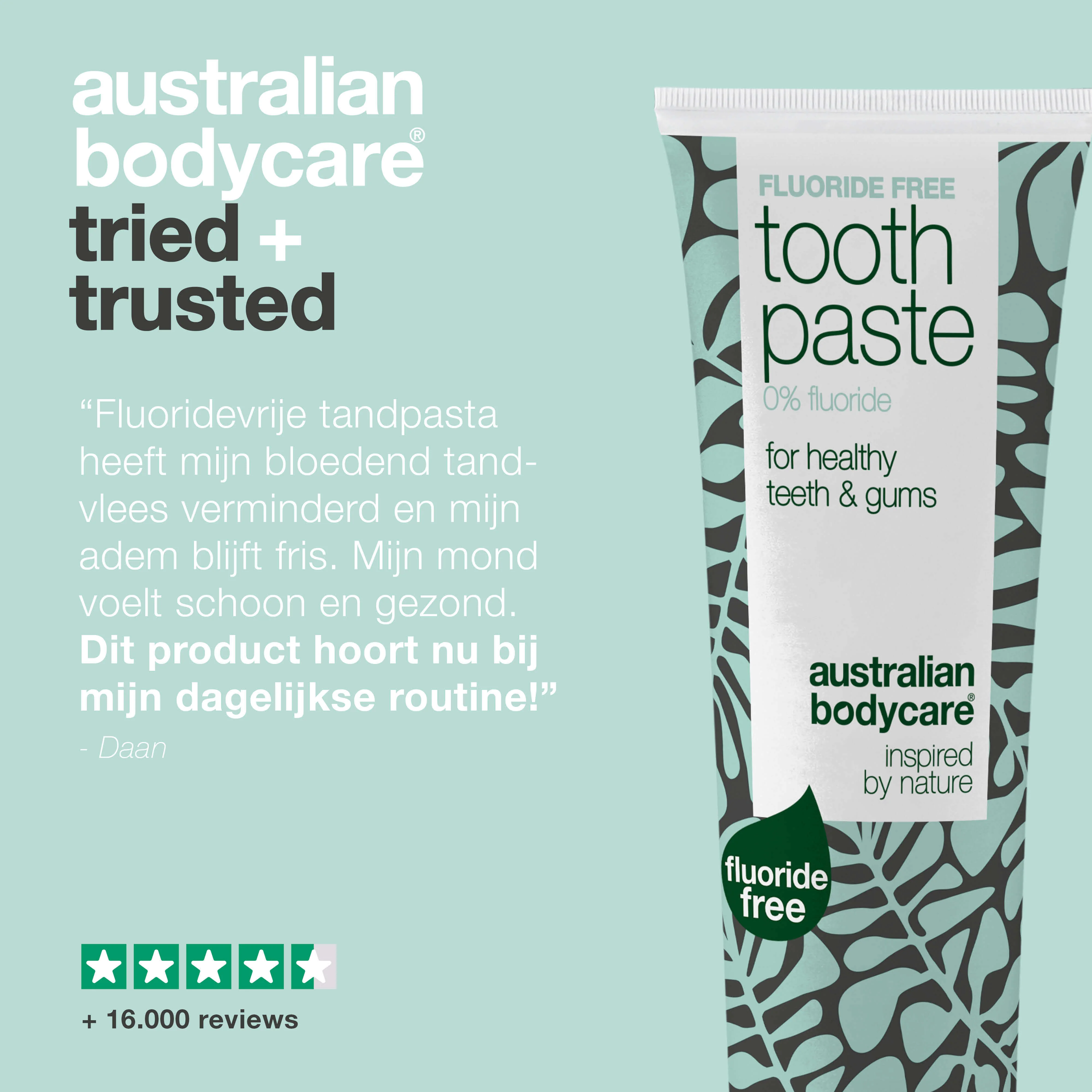 Fluoridevrije tandpasta – voor gezonde tanden en frisse adem — Fluoridevrije tandpasta verwijdert tandplak, verzorgt het tandvlees en zorgt voor een langdurig frisse adem. - Image 5
