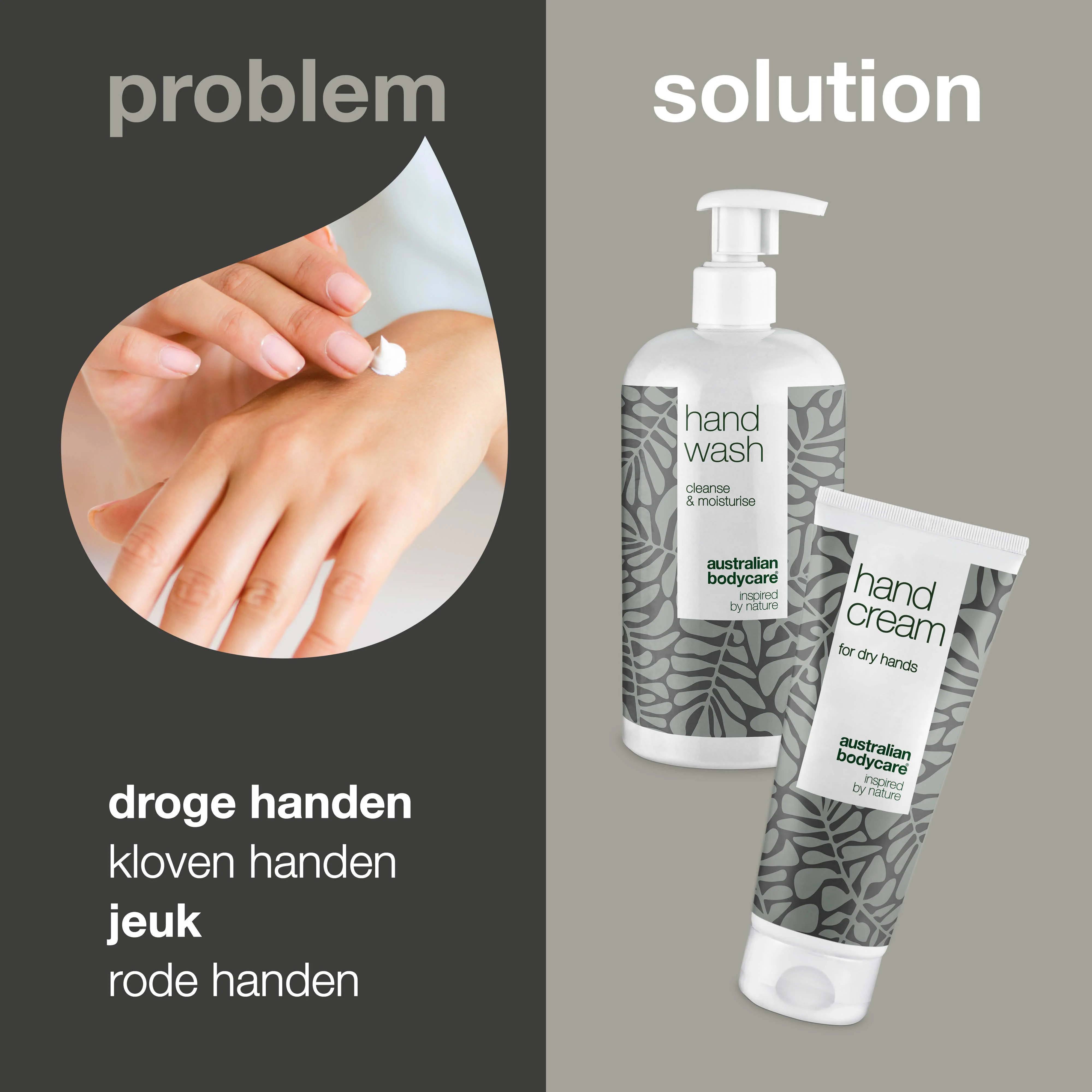 Handpakket voor droge, schrale en jeukende handen — Handzeep en handcrème voor droge en schrale handen - Image 2