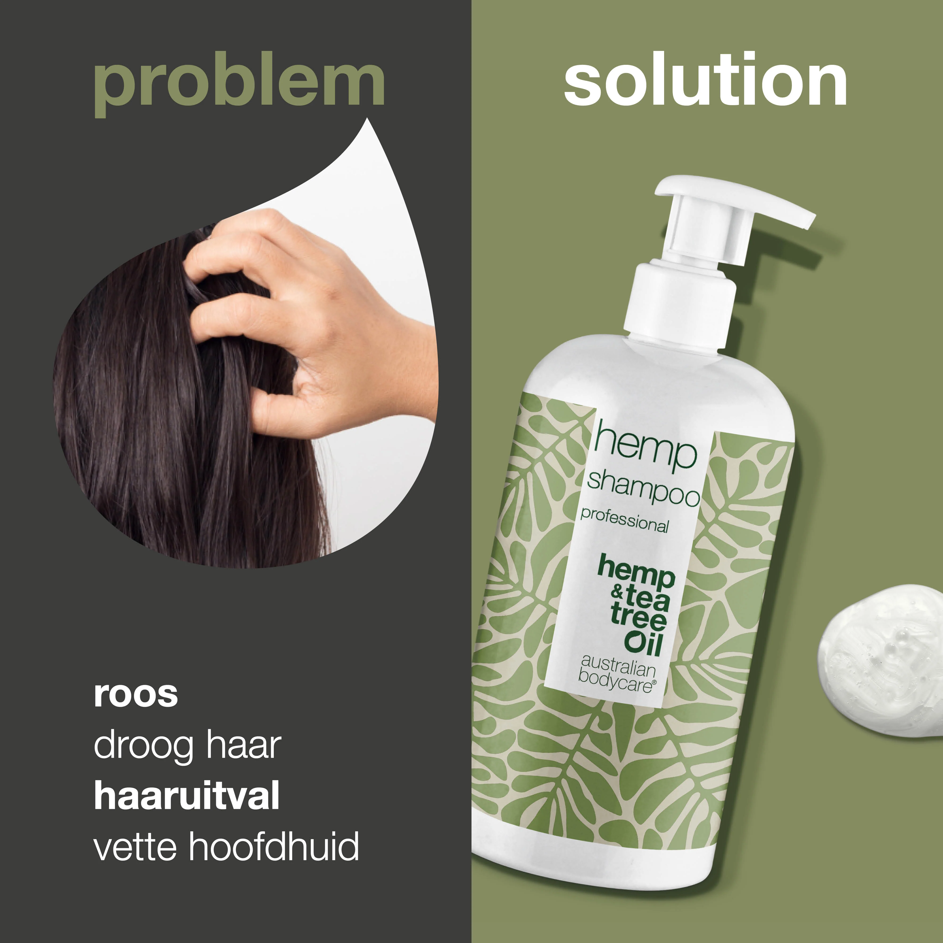 Hemp Shampoo – Hydratatie en Kracht voor Elk Haartype — Verzorg je haar met Hemp Shampoo, die hydratatie en kracht biedt zonder uit te drogen. Geschikt voor dagelijks gebruik. - Image 2