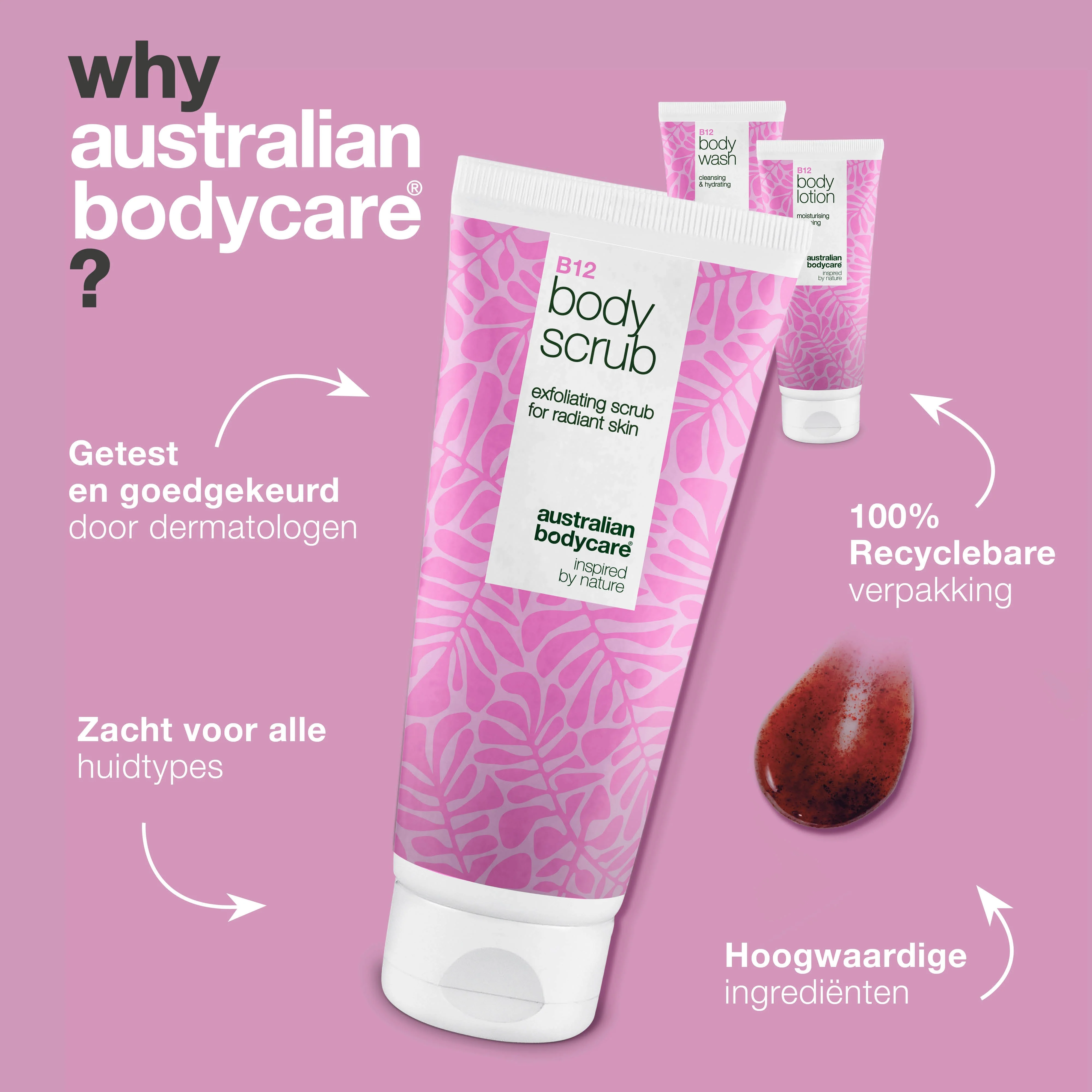 Exfolieer met B12 voor een gladde en stralende huid — Verwijder dode huidcellen en krijg een zijdezachte, gehydrateerde huid met B12. - Image 4
