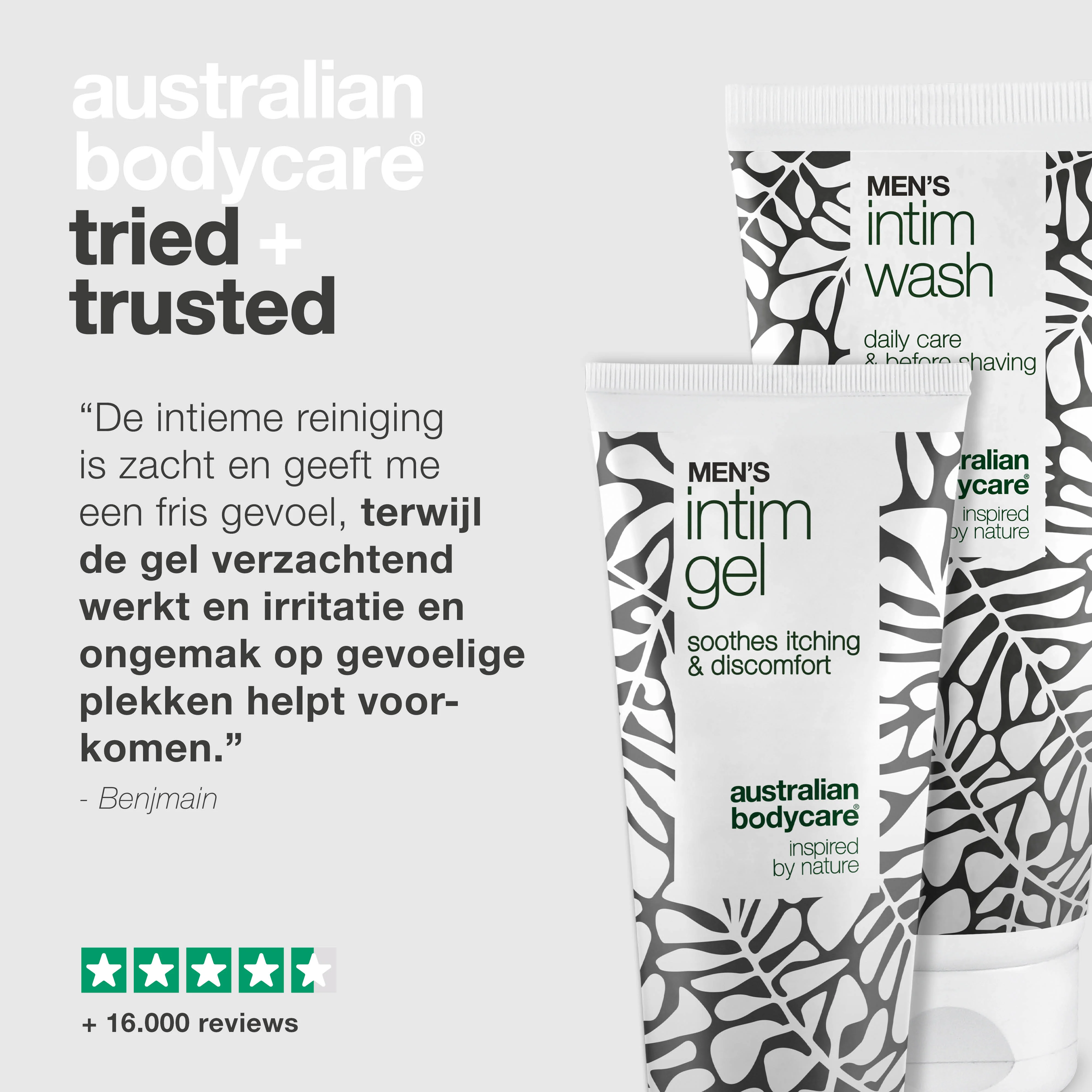 Australian Bodycare Gel & Zeep — Tegen jeuk aan de penis, in het kruis en in de lies - Image 5