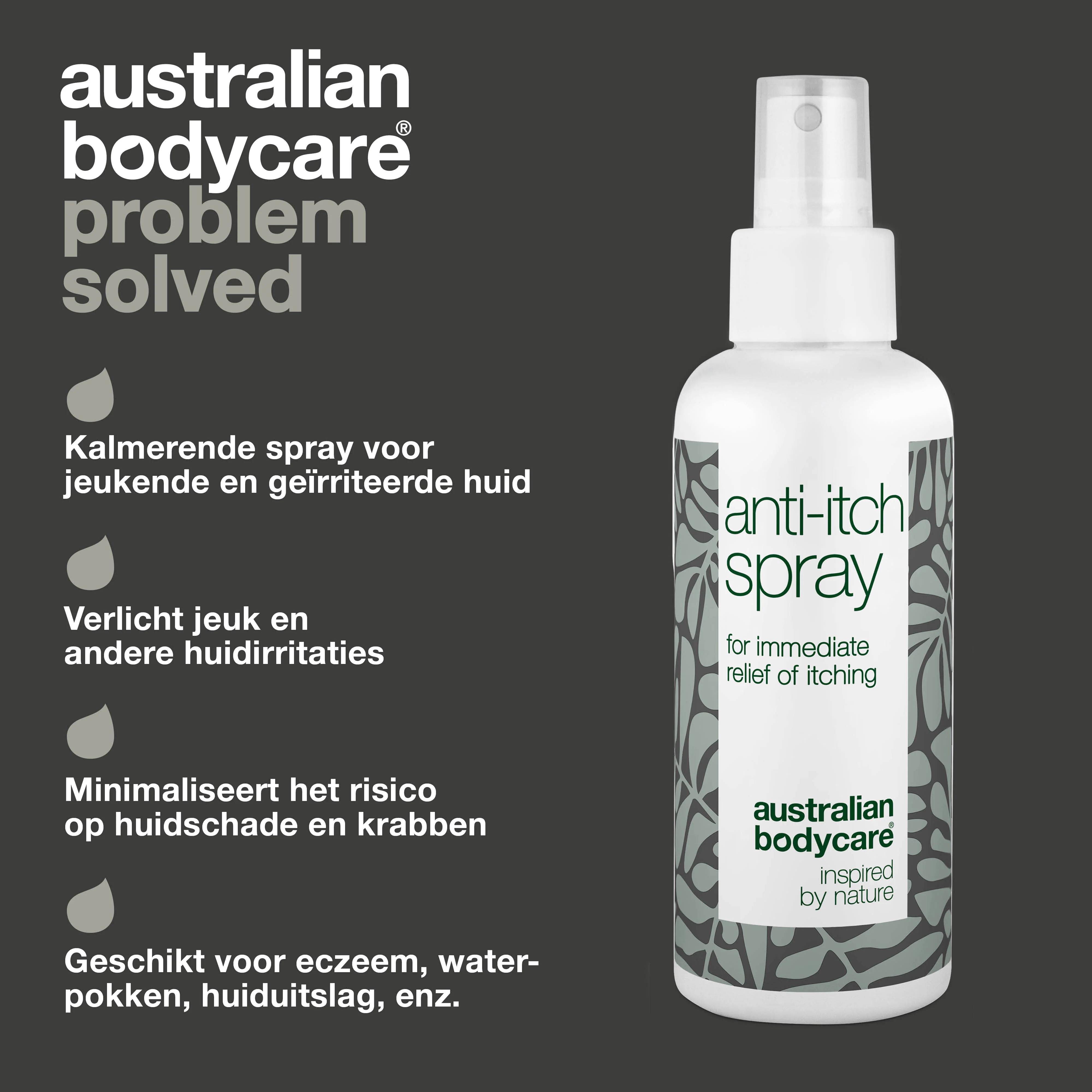 Spray bij een jeukerig gevoel op lichaam — Verzachtende en kalmerende anti-jeuk spray voor de droge huid - Image 3