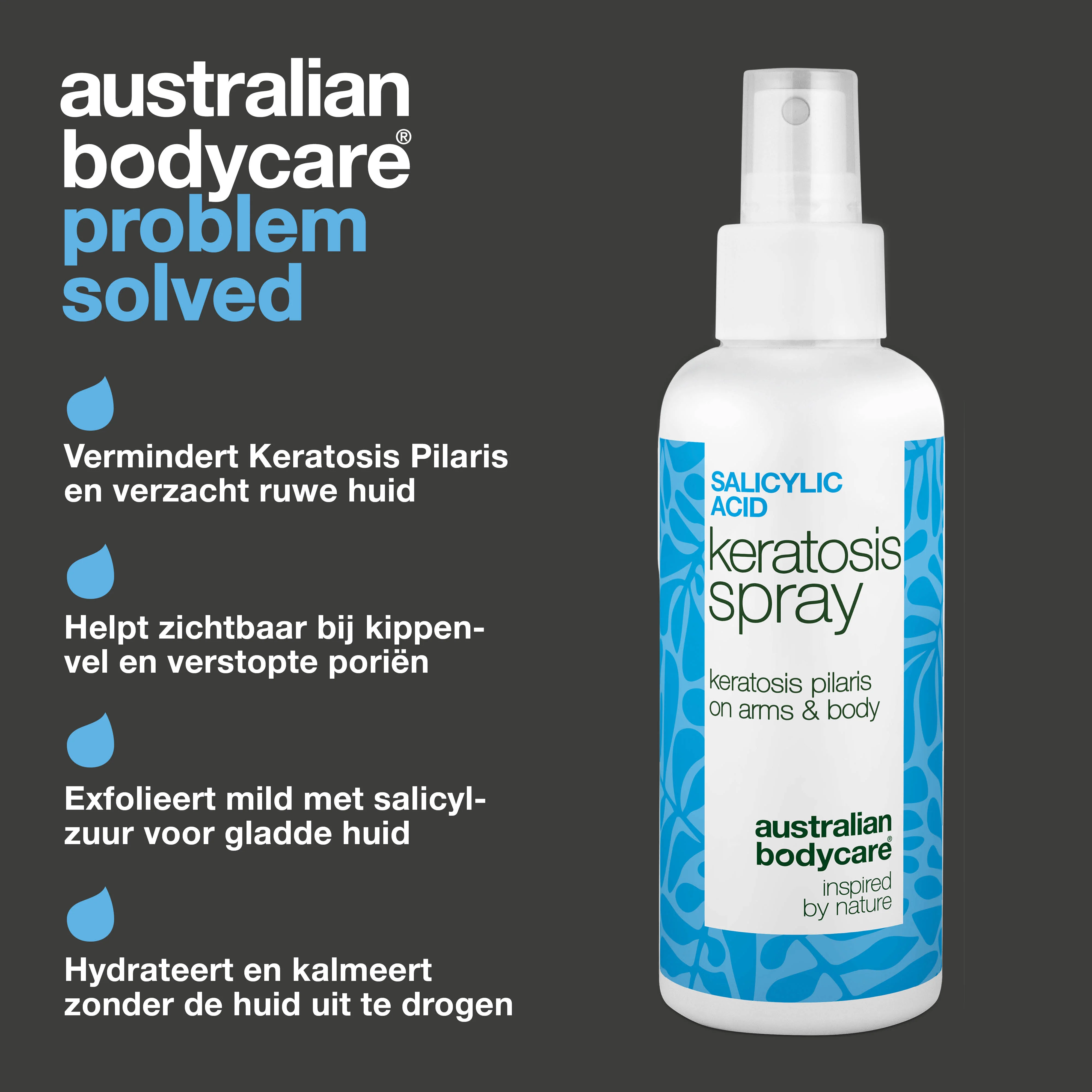 Keratosis pilaris spray tegen ruwe huid en bultjes — Keratosis pilaris spray vermindert ruwe bultjes en maakt de huid glad. Bevat salicylzuur voor diepe exfoliatie. - Image 3