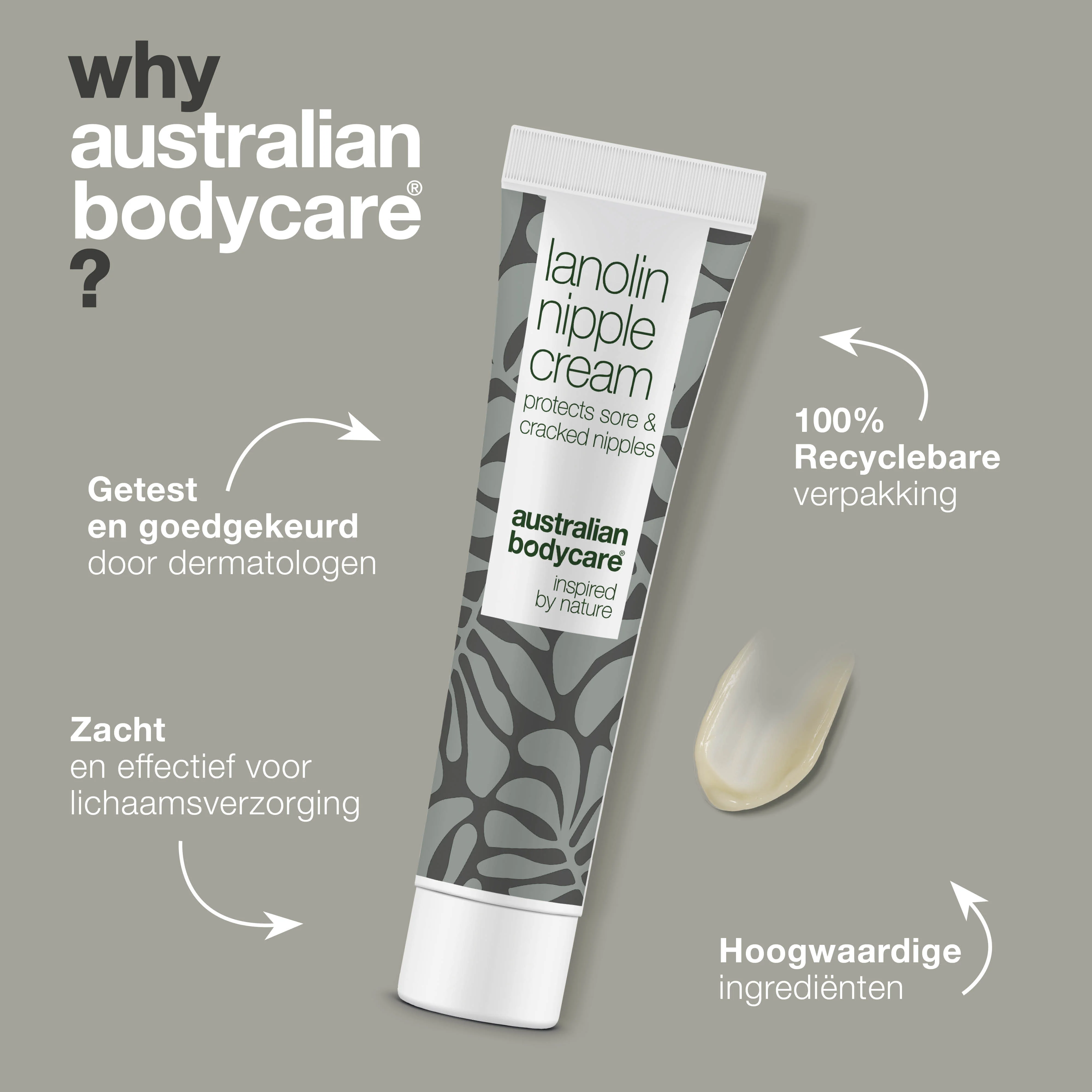 Lanoline Tepelcrème voor Droge en Gevoelige Huid — Bescherm en verzorg gevoelige tepels met lanolinecrème. Verzacht en hydrateert. - Image 4