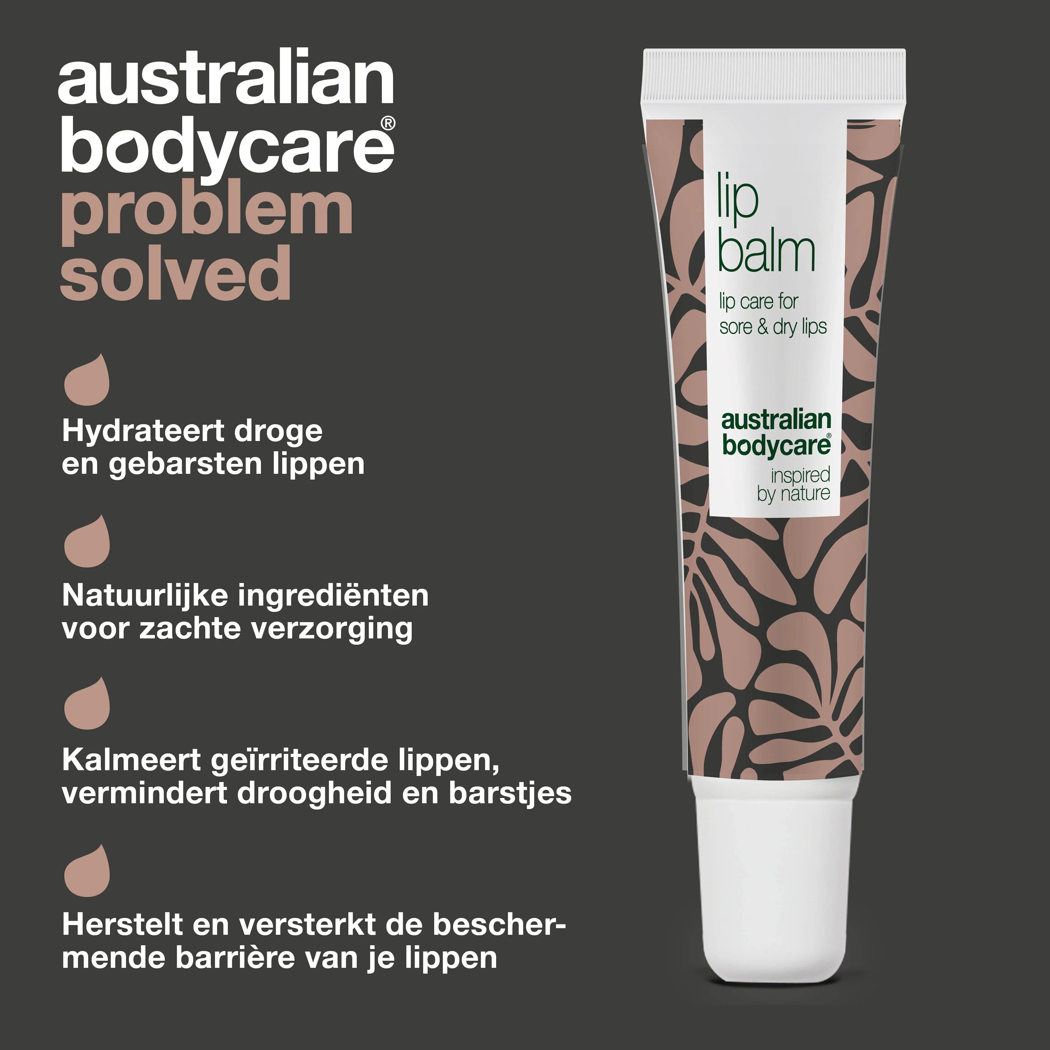Lippenbalsem voor de verzorging van droge lippen — lippenbalsem met Tea Tree Olie voor droge lippen & verzorging van koortslip - Image 3