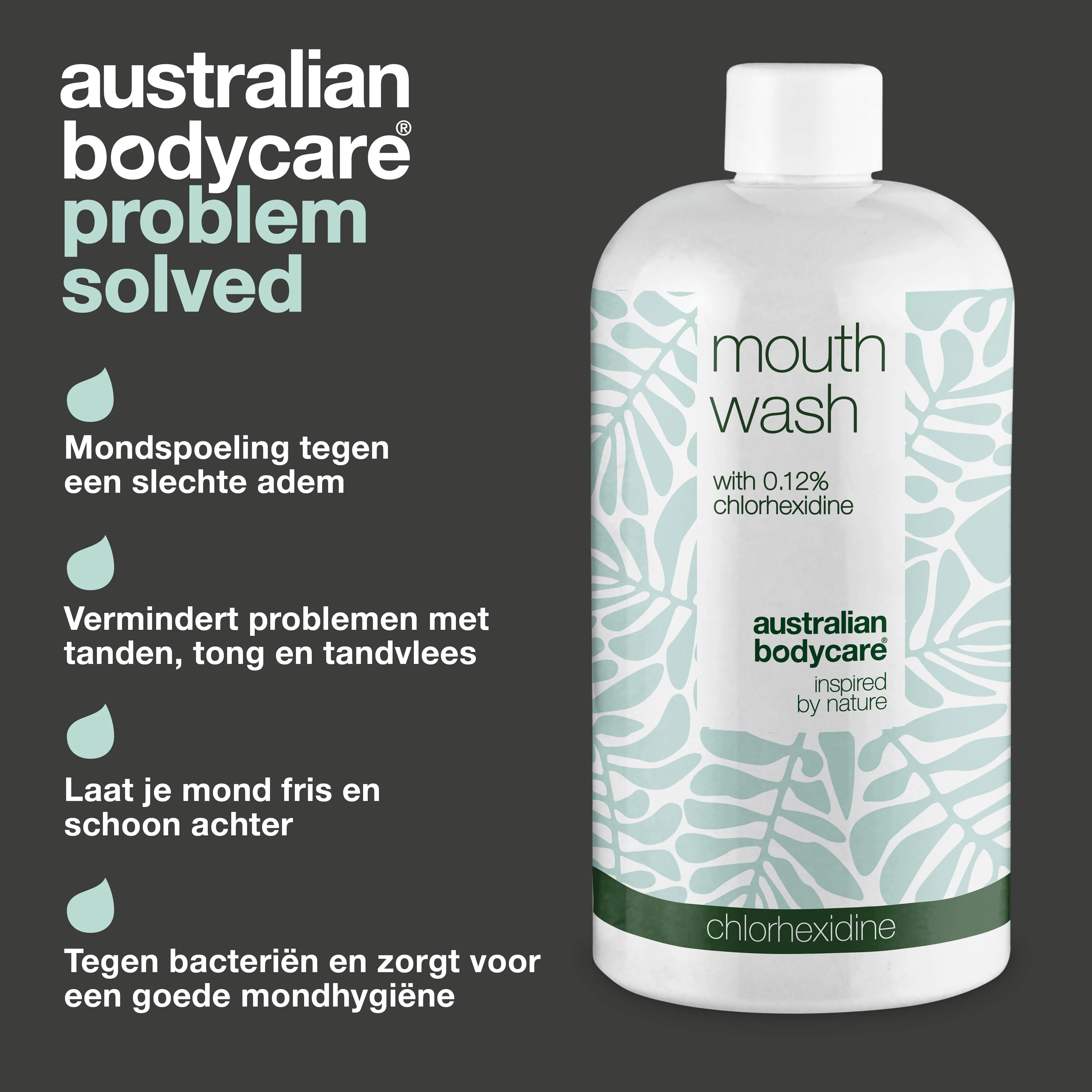 Chloorhexidine mondspoeling 0,12% met Tea Tree Oil — Mondspoeling voor dagelijkse verzorging van gevoelig tandvlees, parodontitis en slechte adem - Image 3