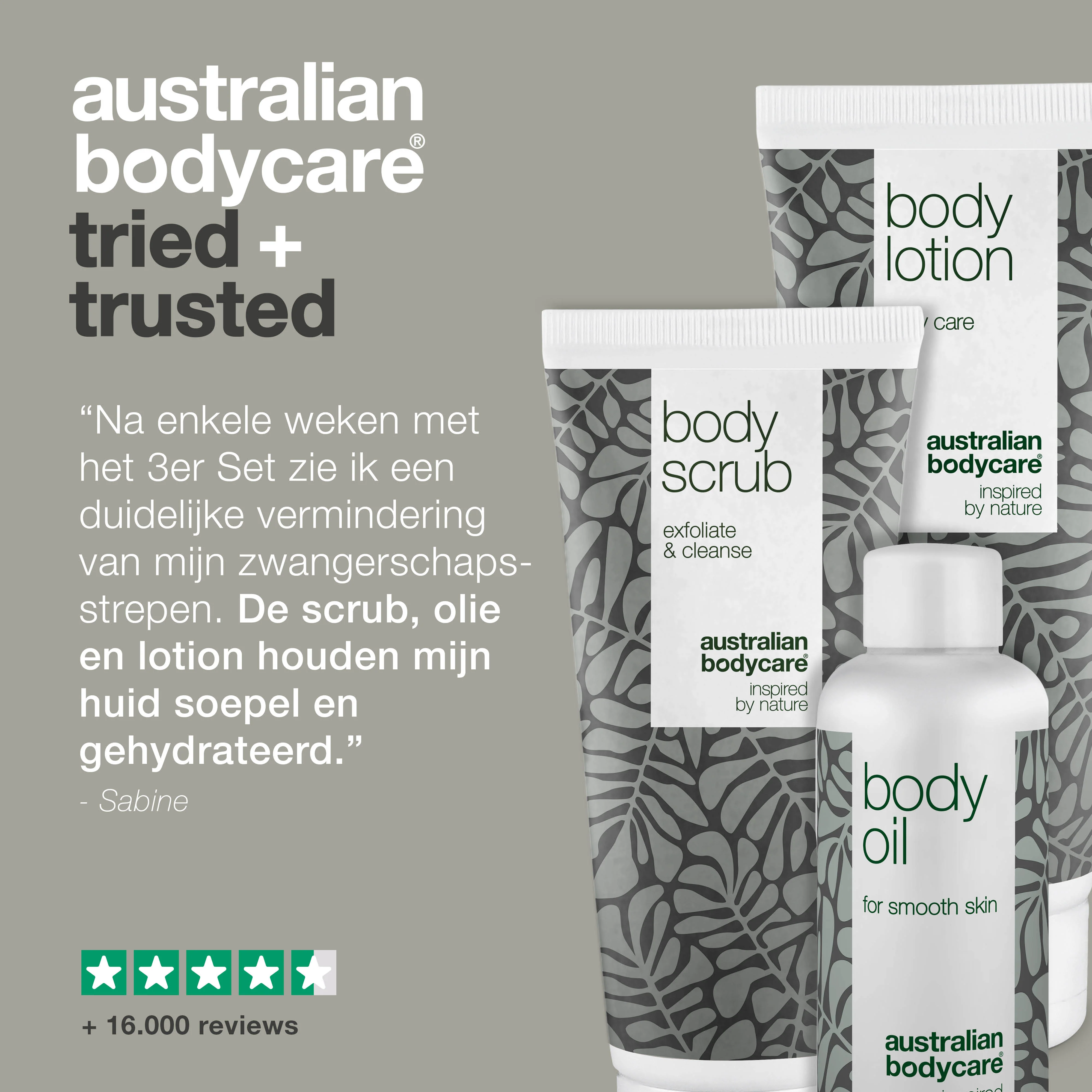 Een pakket met 3 producten voor striae — 3 producten om de zichtbaarheid van striae en littekens te verminderen - Image 5