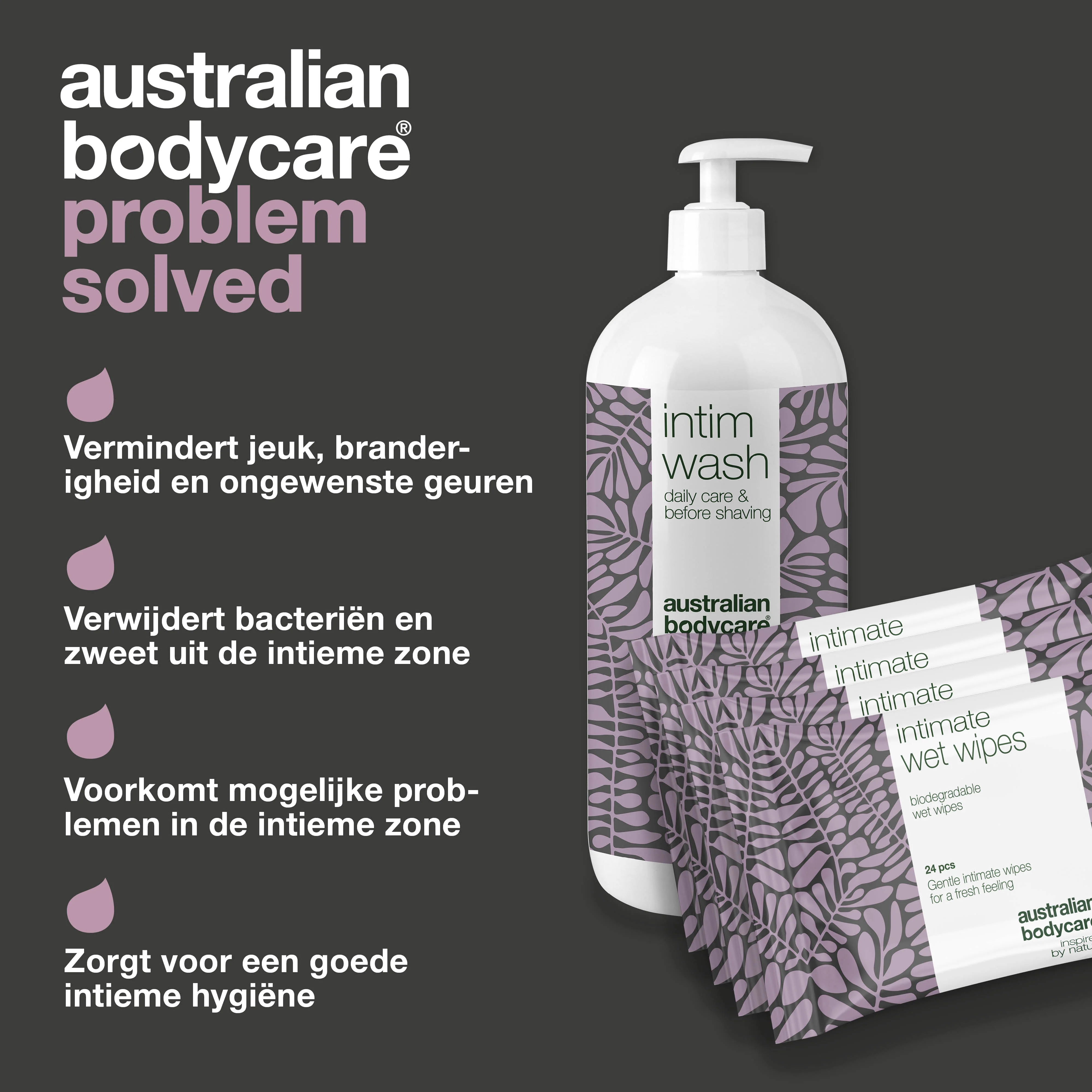 Pakket voor optimale intieme hygiëne — Verzorgingsproducten tegen jeuk, branderigheid en geur - Image 3