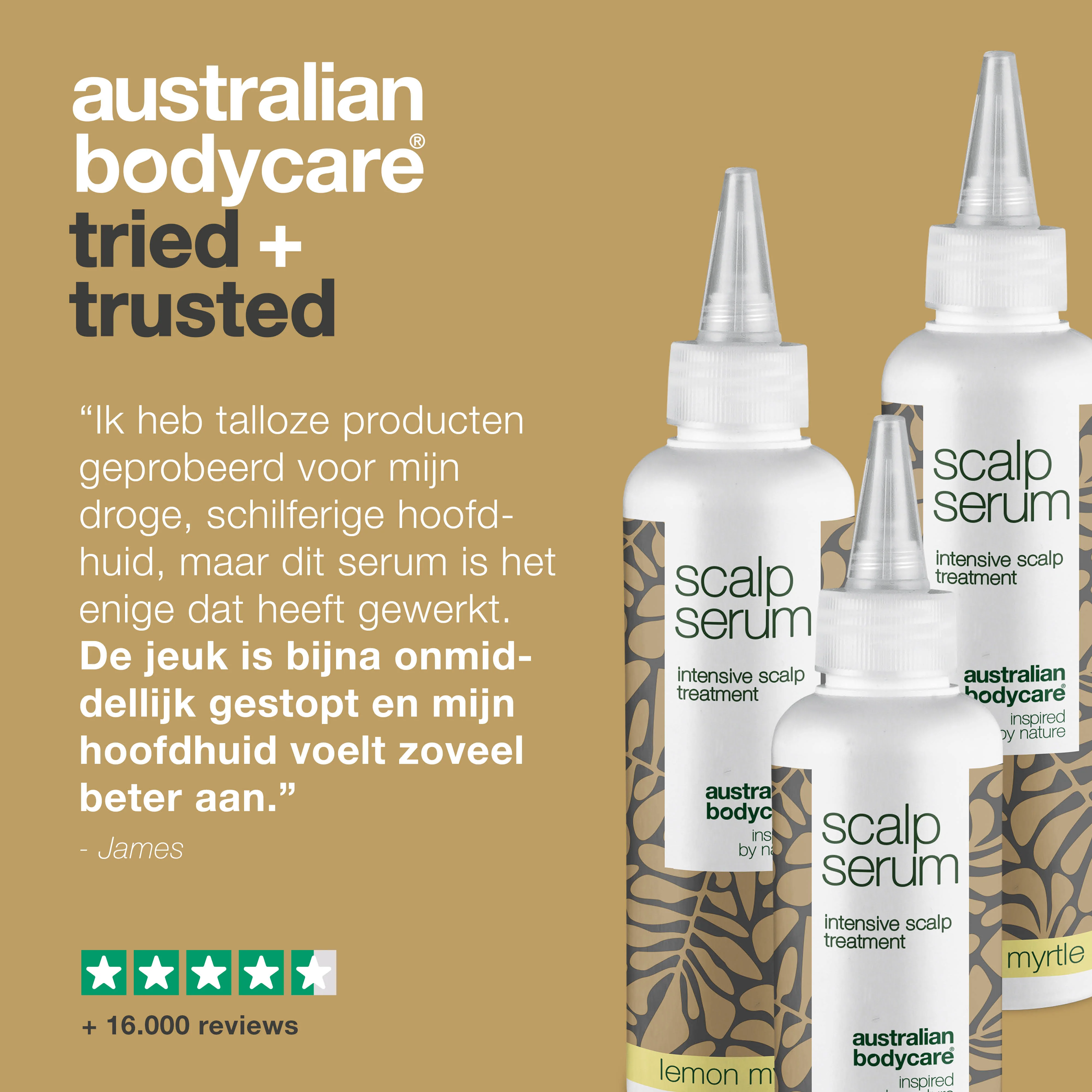 3 voor 2 Scalp Serum hoofdhuidbehandeling 150 ml — Speciale aanbieding met 3 hoofdhuidbehandelingen (150 ml): Tea Tree Olie & Lemon Myrtle - Image 5