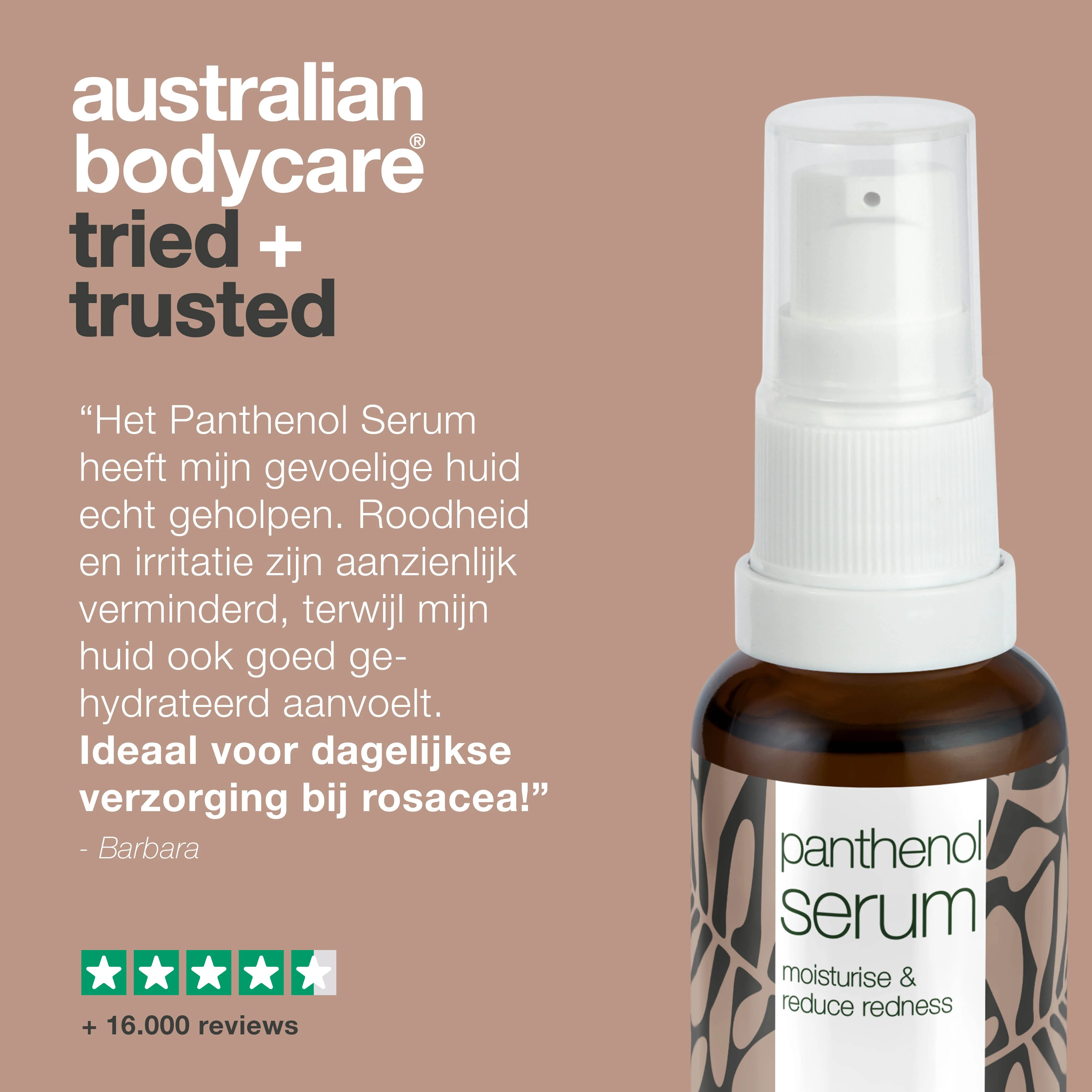 Panthenol Serum – Verzachtende zorg voor roodheid & rosacea — Panthenol Serum hydrateert & kalmeert roodheid, rosacea & droge huid. Versterkt de huidbarrière & vermindert irritatie. - Image 5