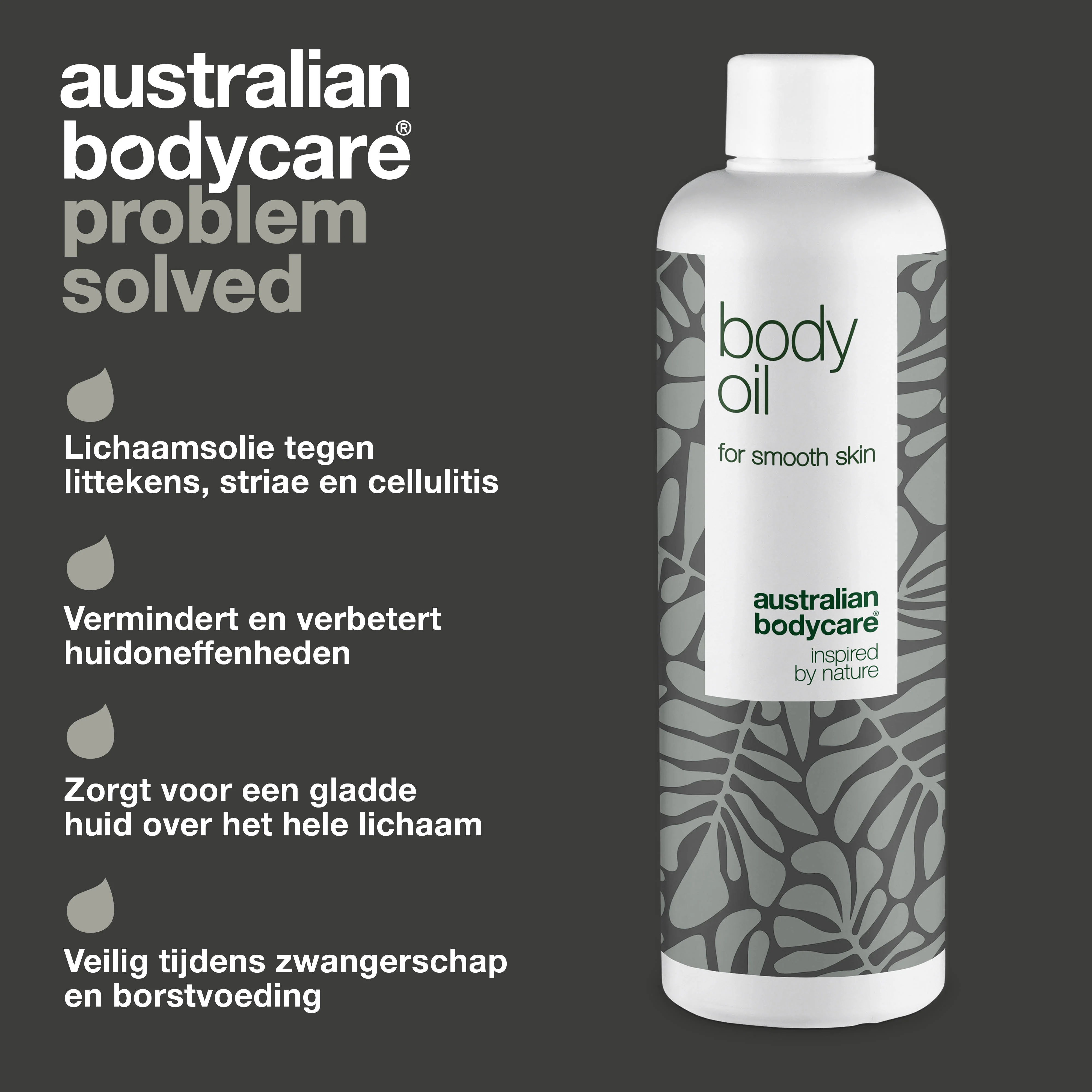 Body Oil – Vermindert striae, littekens en pigmentvlekken — Body Oil vermindert striae, littekens en pigmentvlekken. Met amandelolie, squalaan en vitamine E voor een gehydrateerde en zachte huid. - Image 3