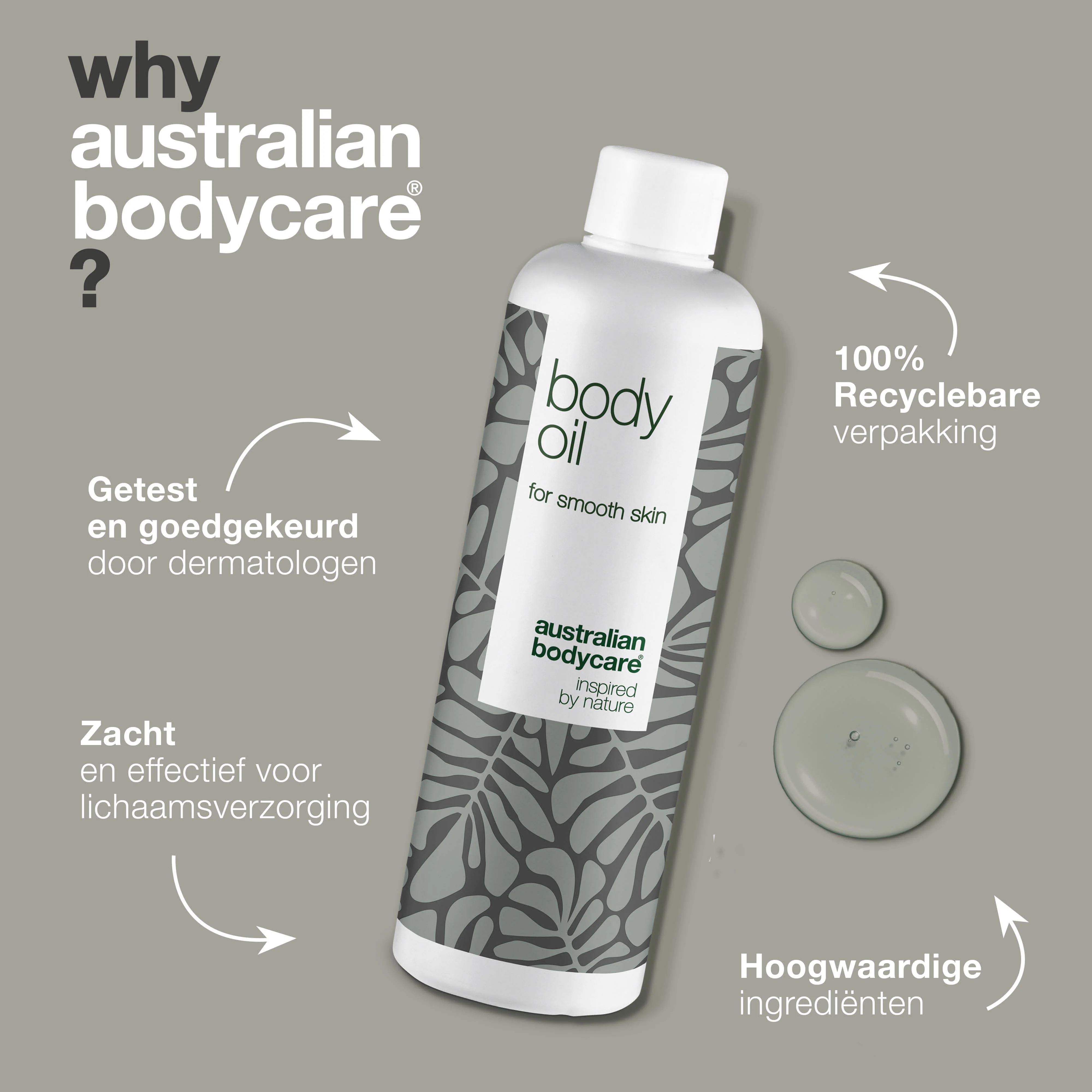 Body Oil – Vermindert striae, littekens en pigmentvlekken — Body Oil vermindert striae, littekens en pigmentvlekken. Met amandelolie, squalaan en vitamine E voor een gehydrateerde en zachte huid. - Image 4