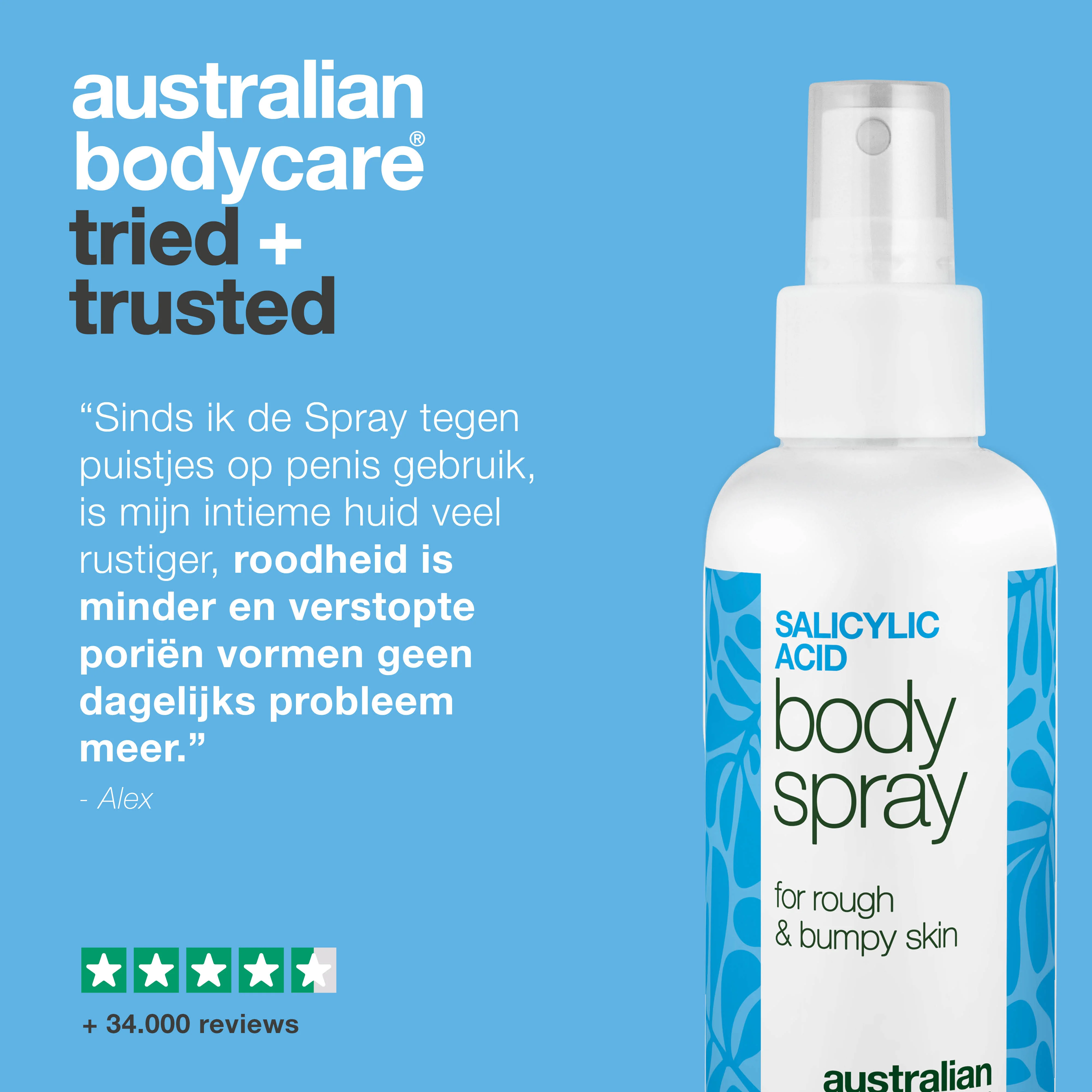 Spray tegen puistjes op penis – vermindert roodheid en vuil — Spray tegen puistjes op penis vermindert roodheid en onzuiverheden. Met salicylzuur, glycolzuur, zink, panthenol en glycerine. - Image 5