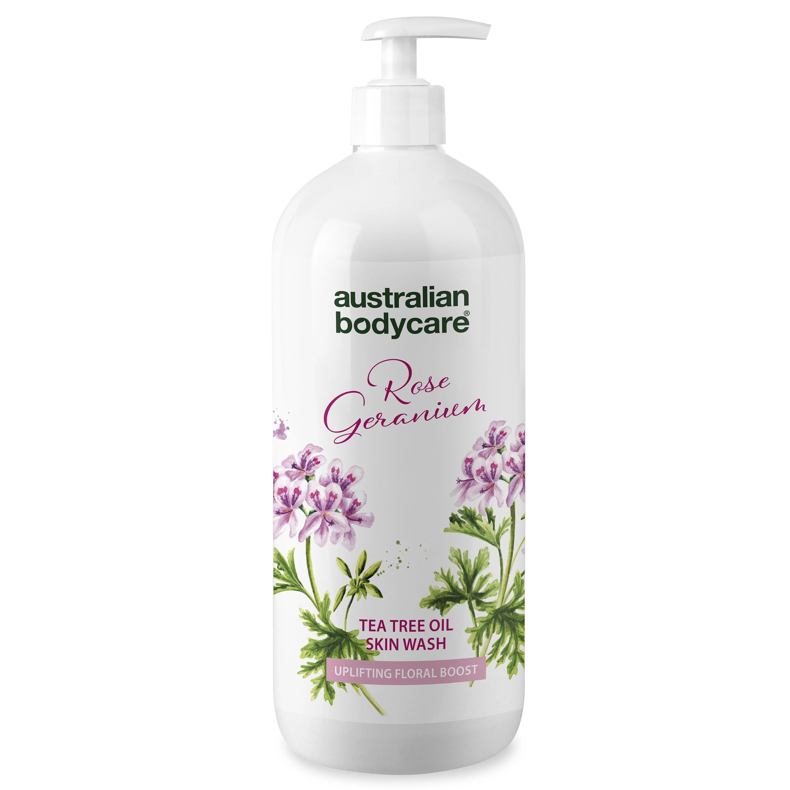 Professionele Rose Geranium Skin Wash — Professioneel showergel met Tea tree Olie & Rose Geranium - Image 8