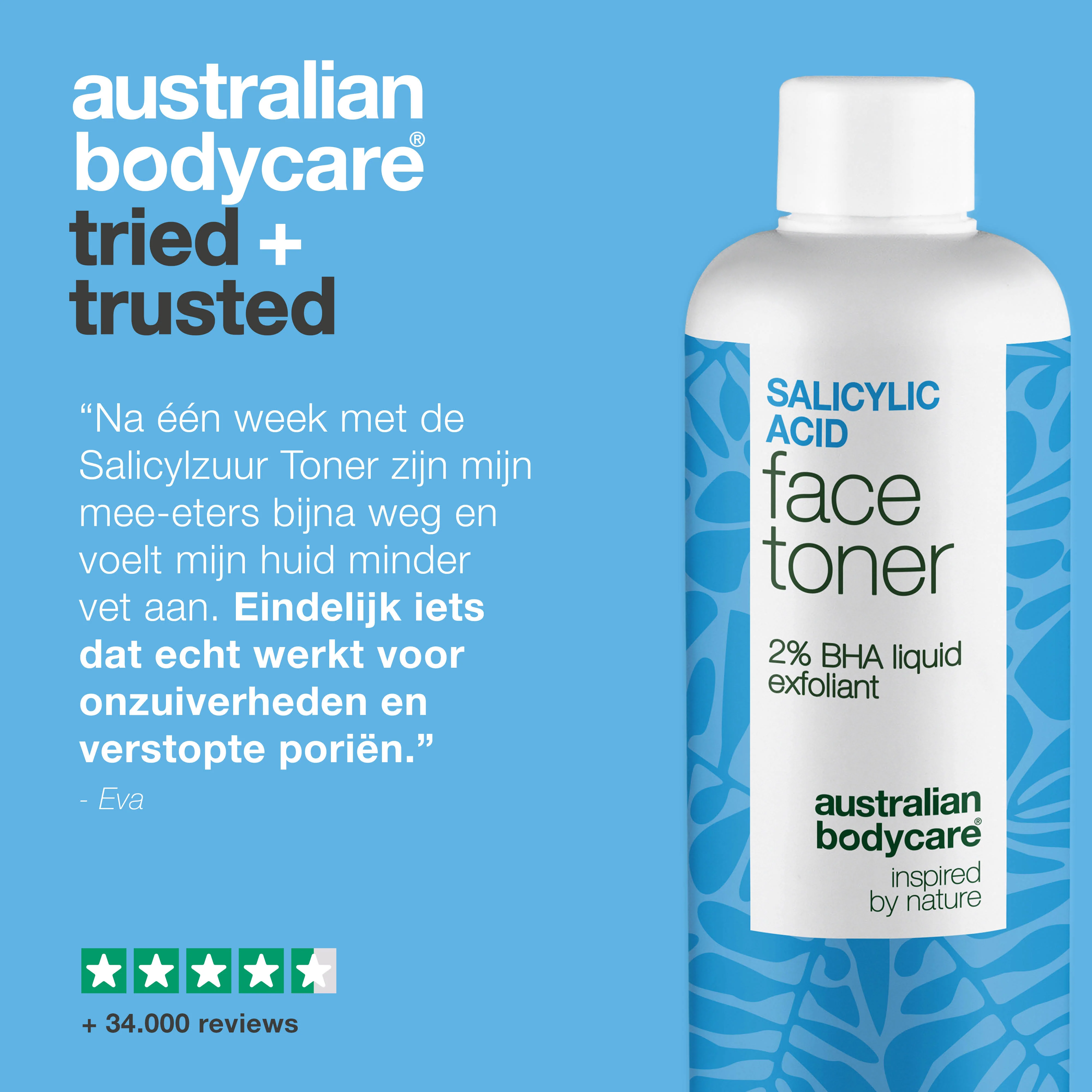 Salicylzuur-toner voor puistjes en vergrote poriën — Salicylzuur-exfoliant reinigt poriën, vermindert puistjes en verfijnt de huidstructuur. Perfect voor de dagelijkse verzorging. - Image 5