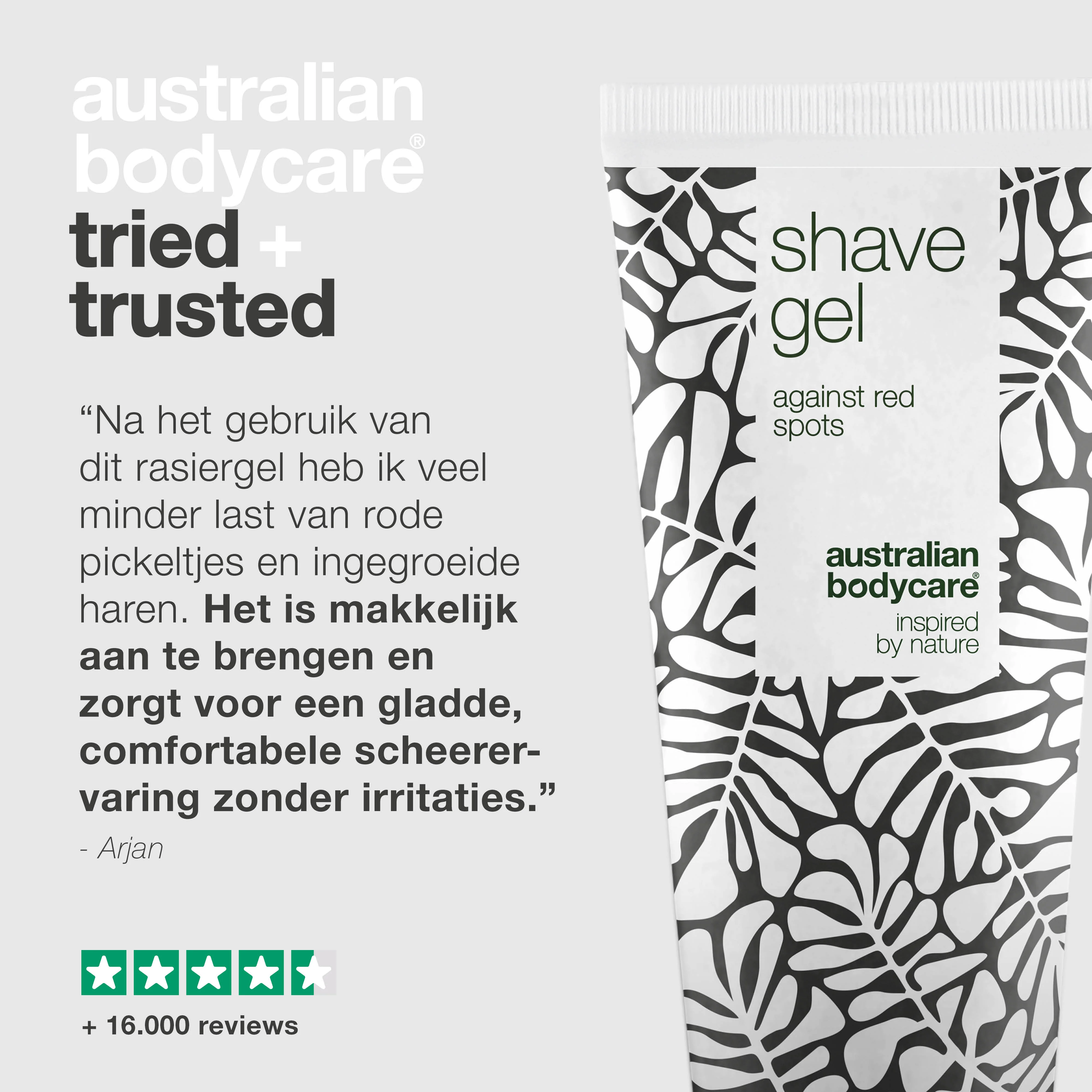 Transparante scheergel met Tea Tree Olie — Tegen rode bultjes en huidirritatie bij het scheren - Image 5