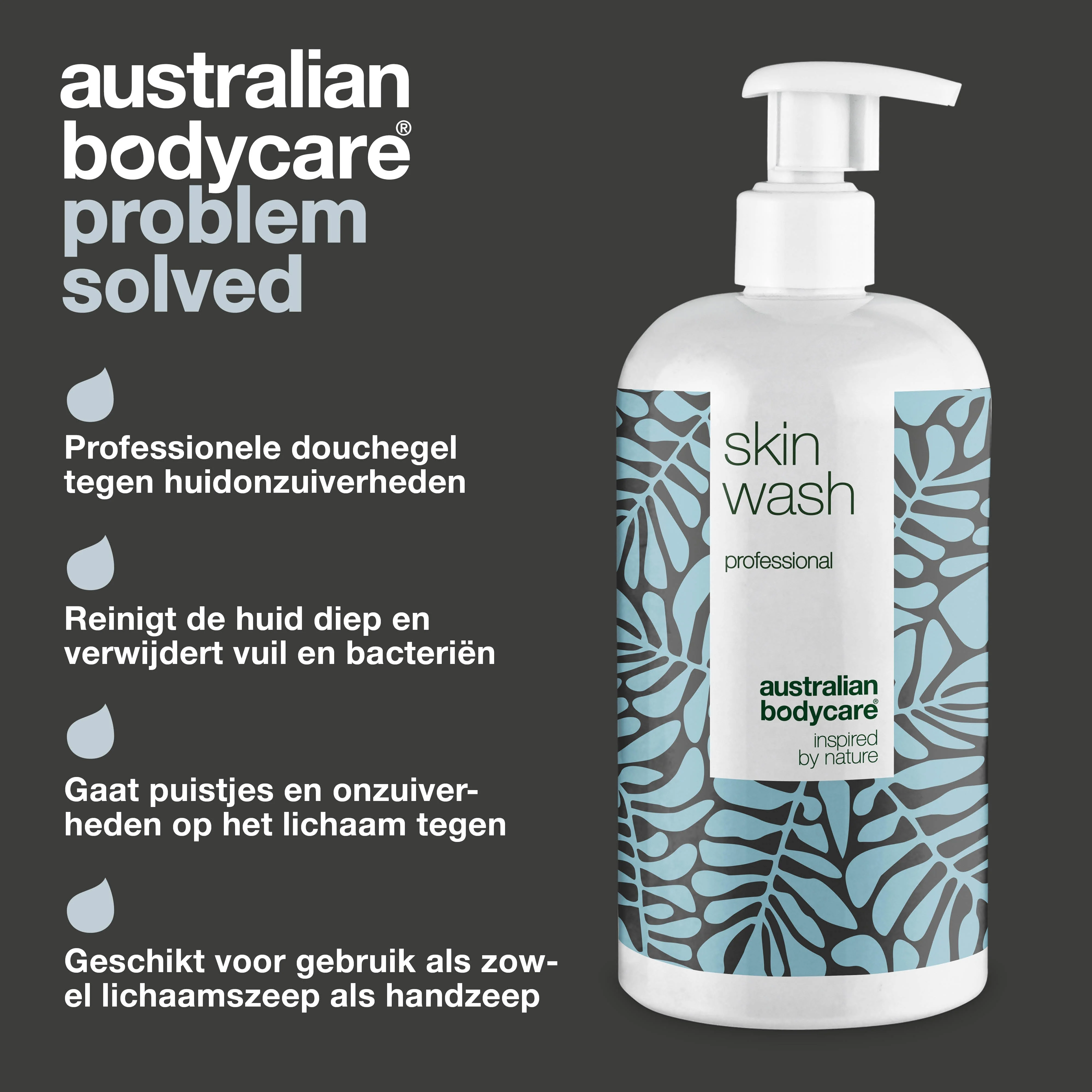 Professionele Skin Wash — Professionele body wash met Tea tree Olie van Australian Bodycare - Image 3