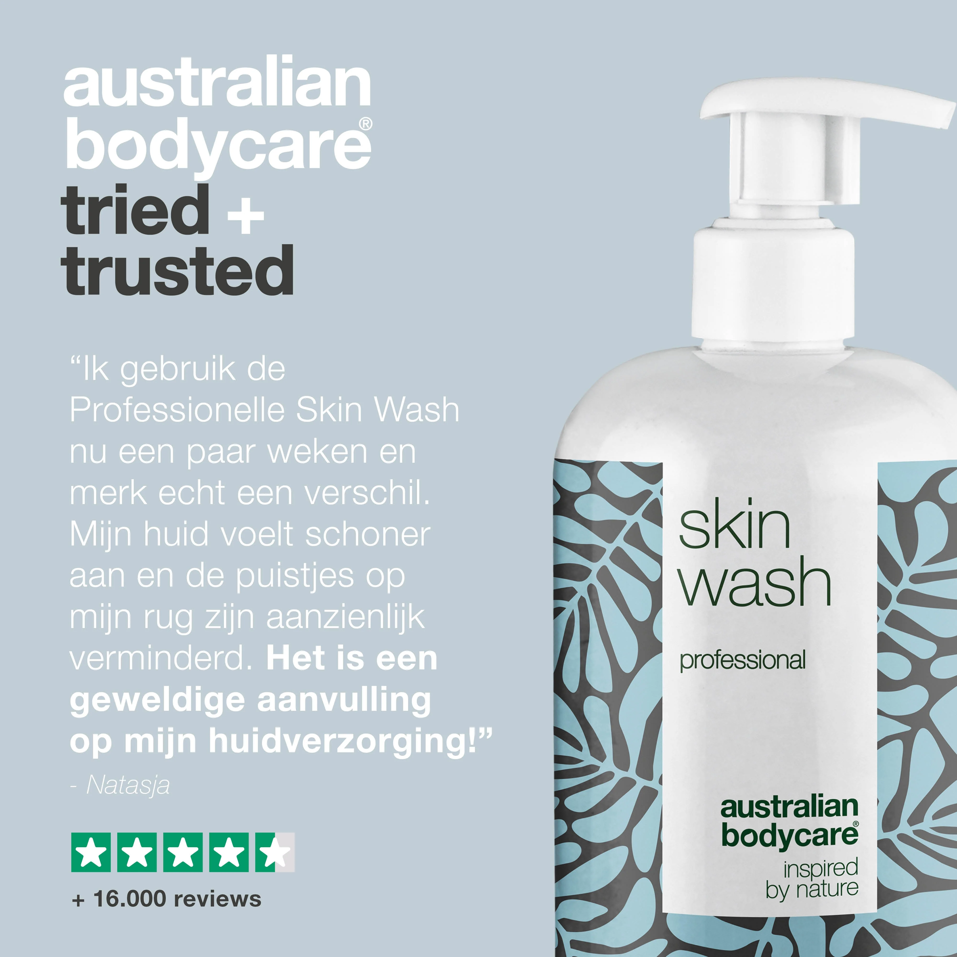 Professionele Skin Wash — Professionele body wash met Tea tree Olie van Australian Bodycare - Image 5