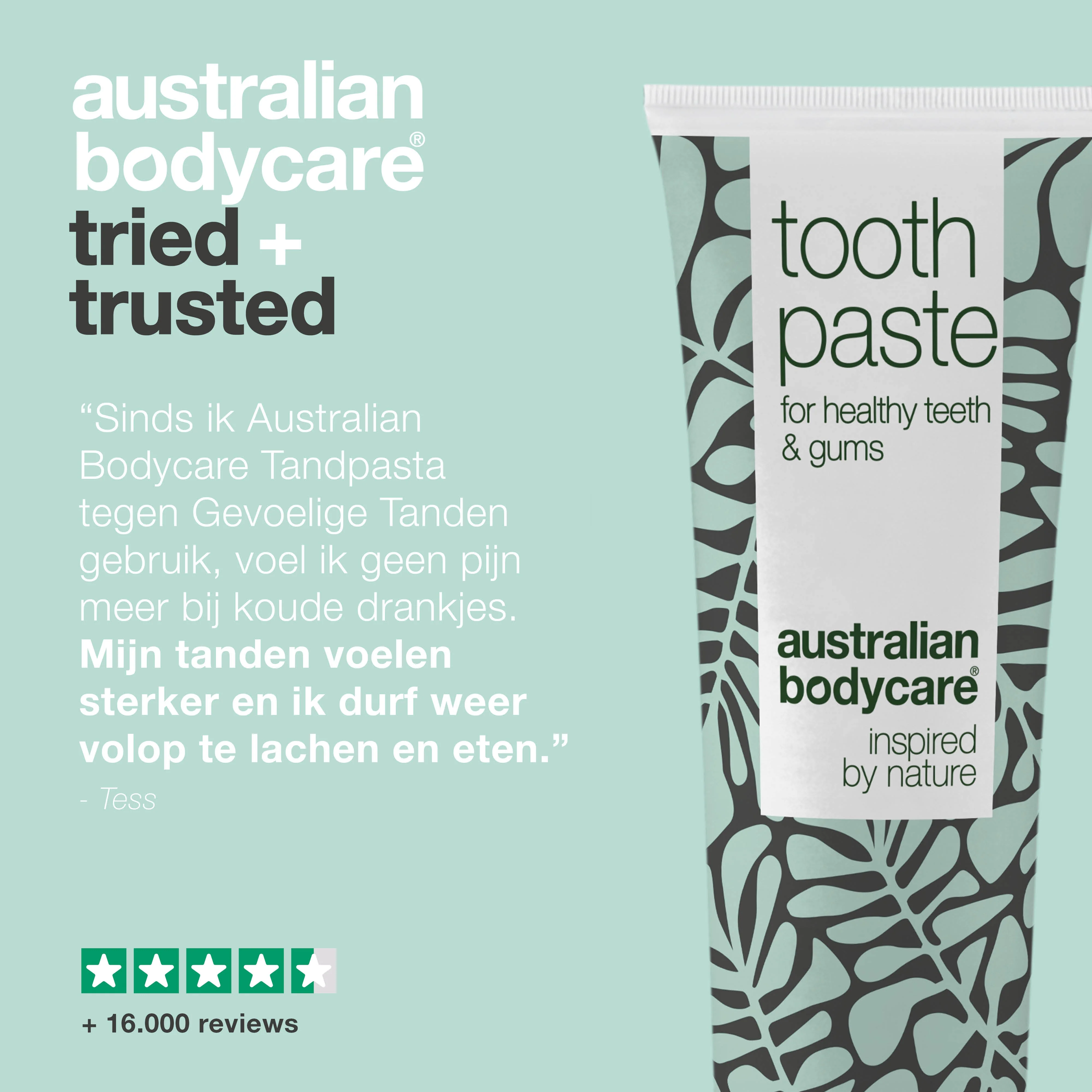 Tandpasta voor Gevoelige Tanden — Tea Tree Oil Tandpasta - Image 5