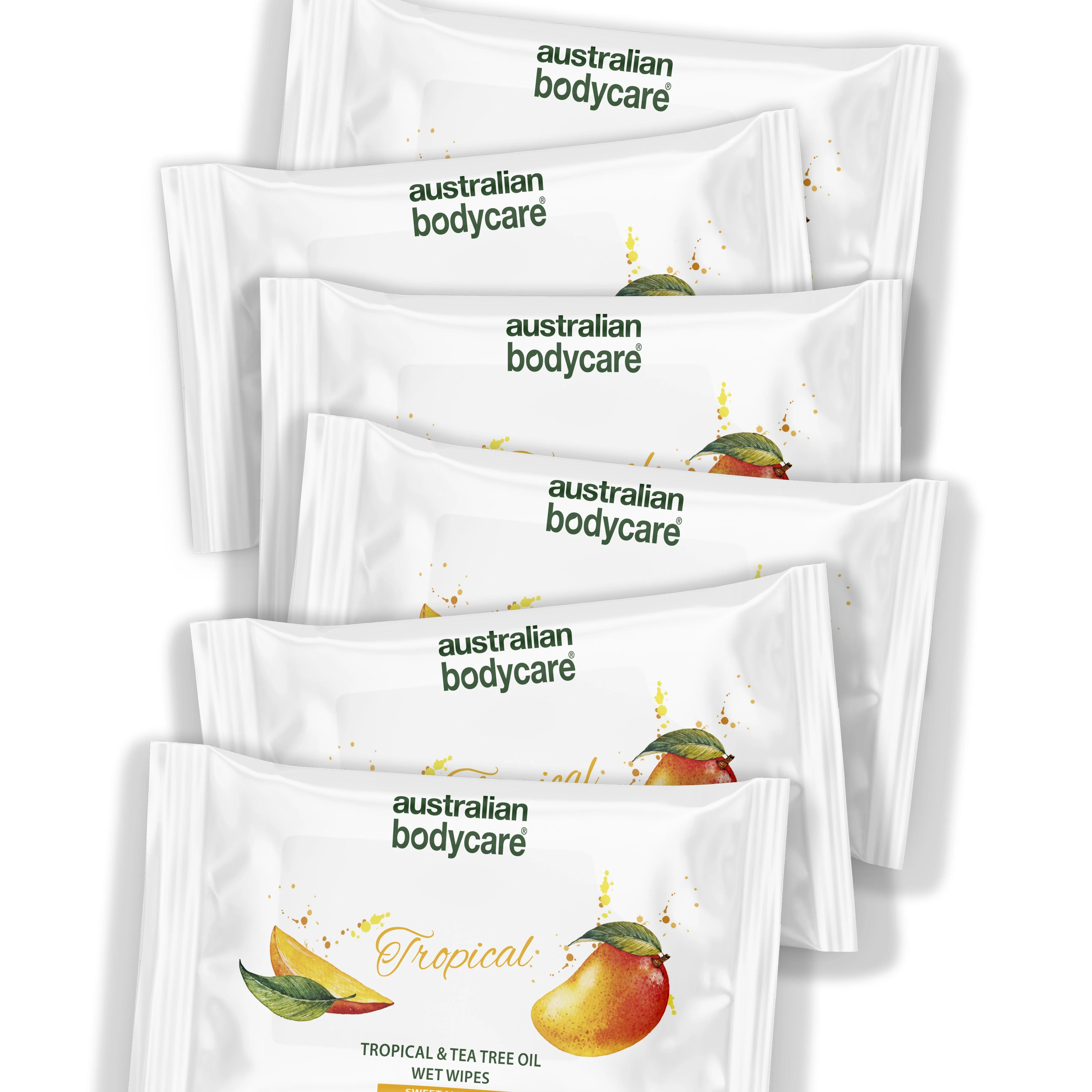 Vochtige doekjes met Mango & Tea Tree Olie 24 stuks — Voor dagelijkse reiniging van lichaam en gezicht - Image 8