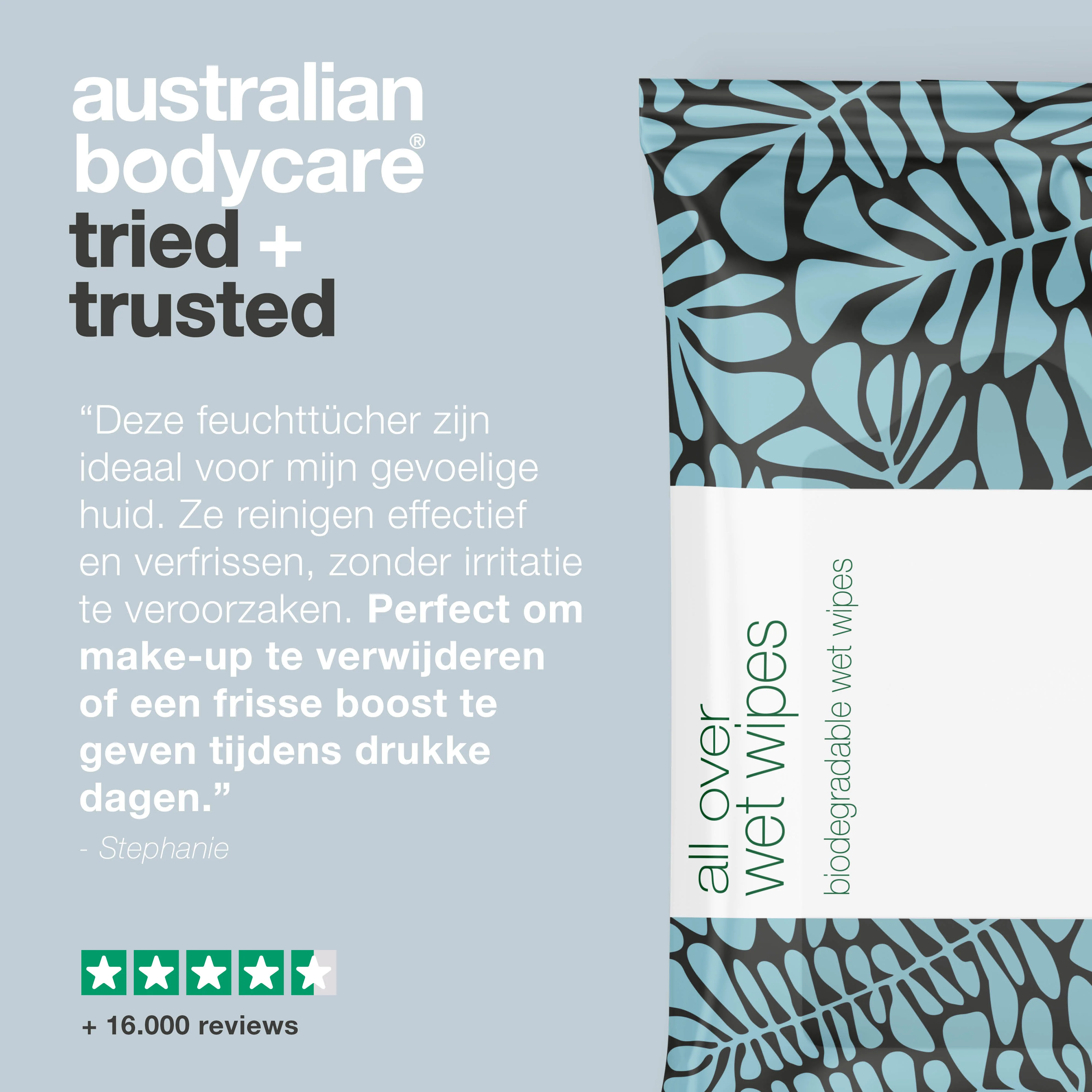 Tea Tree Olie Vochtige doekjes 36 stuks — Een effectief product om de huid te reinigen & verfrissen - Image 5