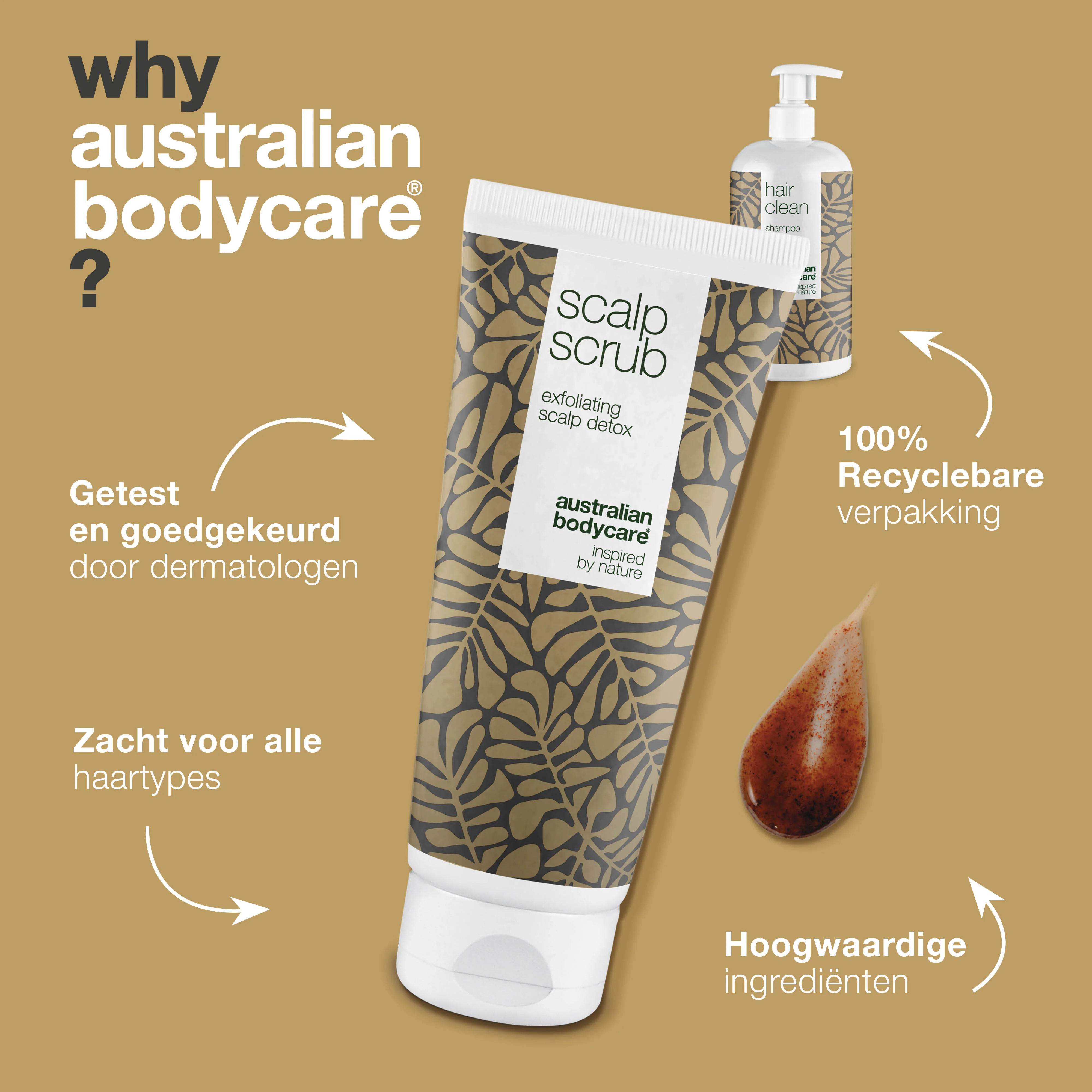 2 producten voor vet haar  — Tea Tree Shampoo en scrub voor vette hoofdhuid en haar - Image 4
