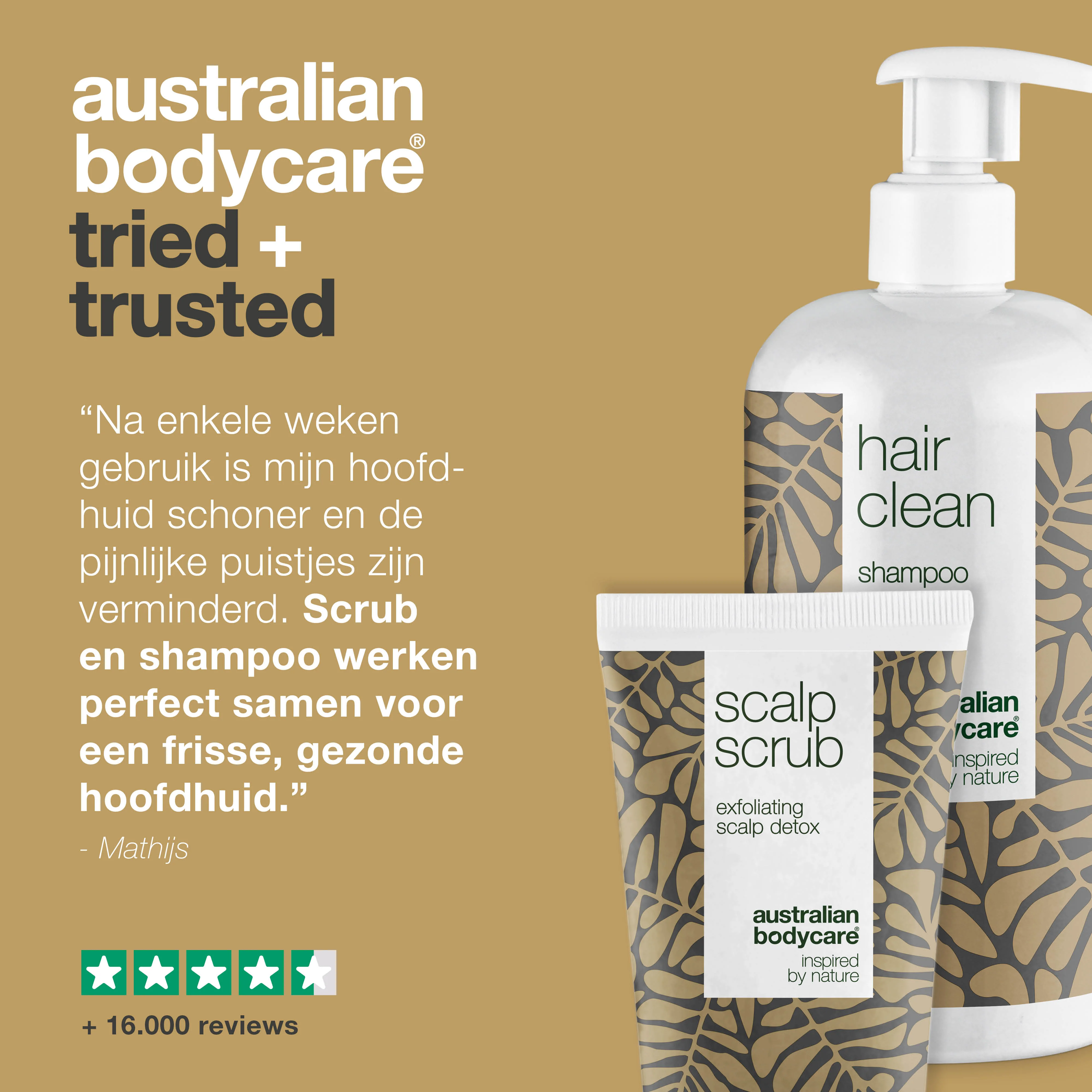2 producten voor vet haar  — Tea Tree Shampoo en scrub voor vette hoofdhuid en haar - Image 5