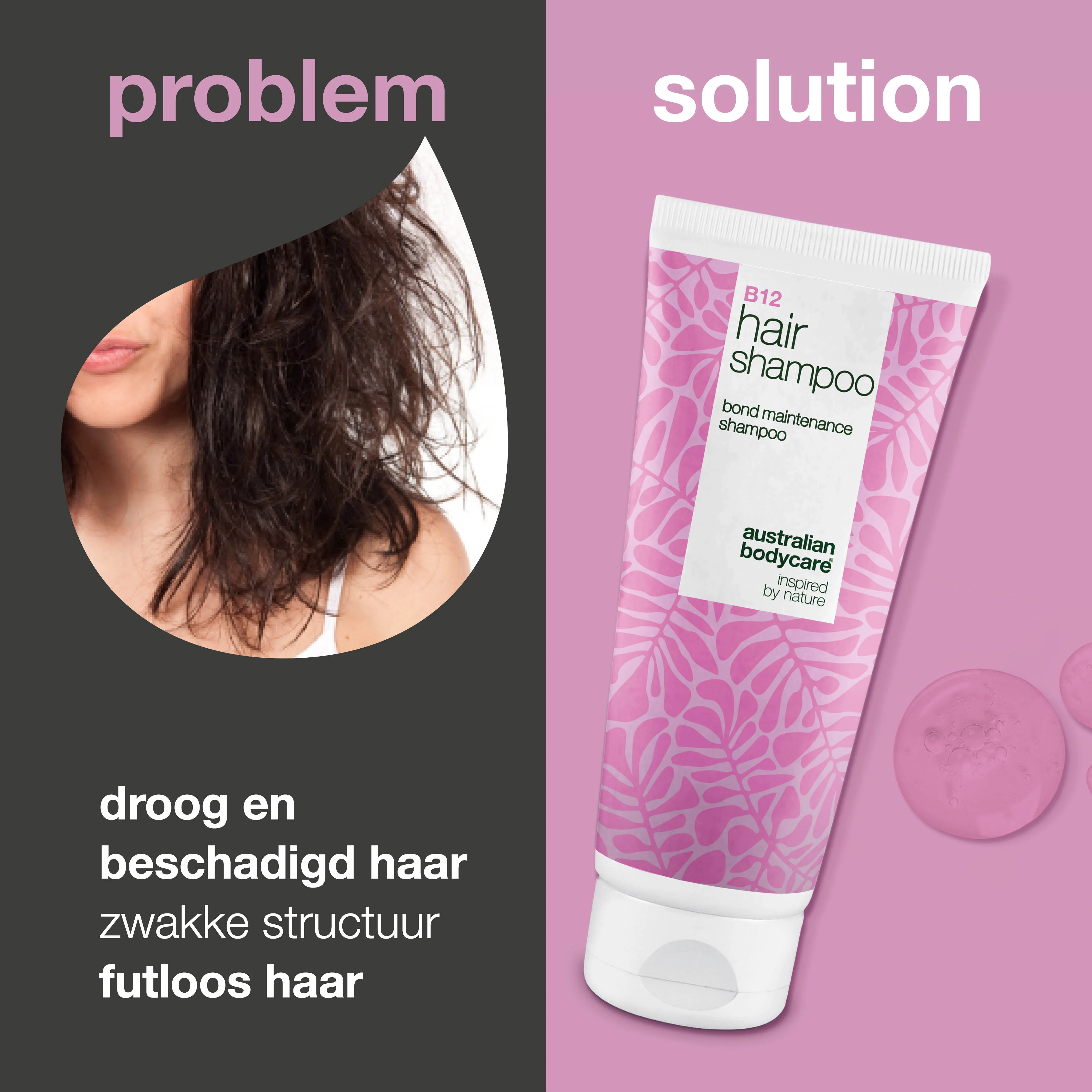 Vitamine B12 Haarshampoo – herstelt en versterkt beschadigd haar — Vitamine B12 Haarsjampoo voedt droog, beschadigd haar en beschermt met bond-effect. Bevat Vitamine B12, Elaya Renova™ en Glycerine. - Image 2