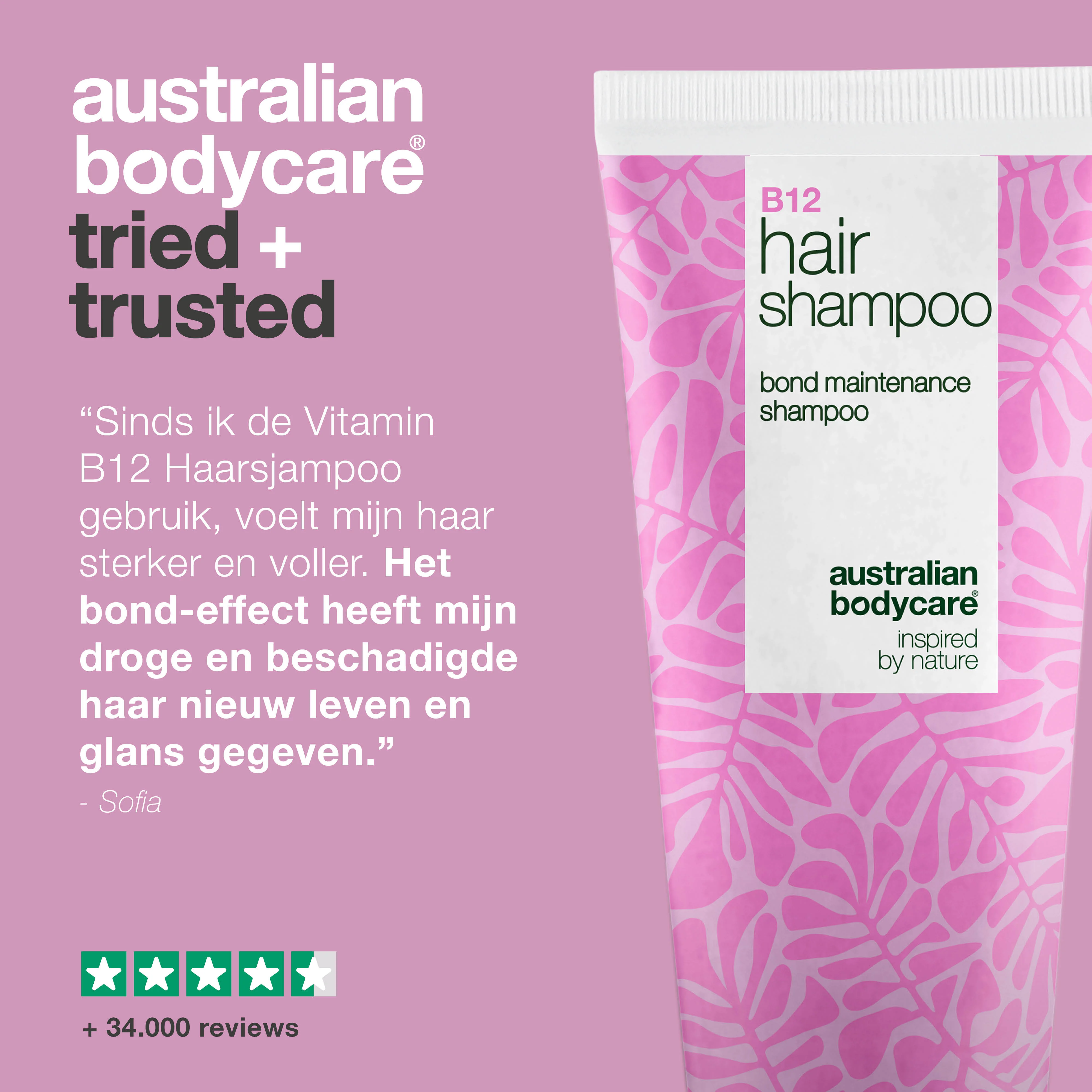 Vitamine B12 Haarshampoo – herstelt en versterkt beschadigd haar — Vitamine B12 Haarsjampoo voedt droog, beschadigd haar en beschermt met bond-effect. Bevat Vitamine B12, Elaya Renova™ en Glycerine. - Image 5