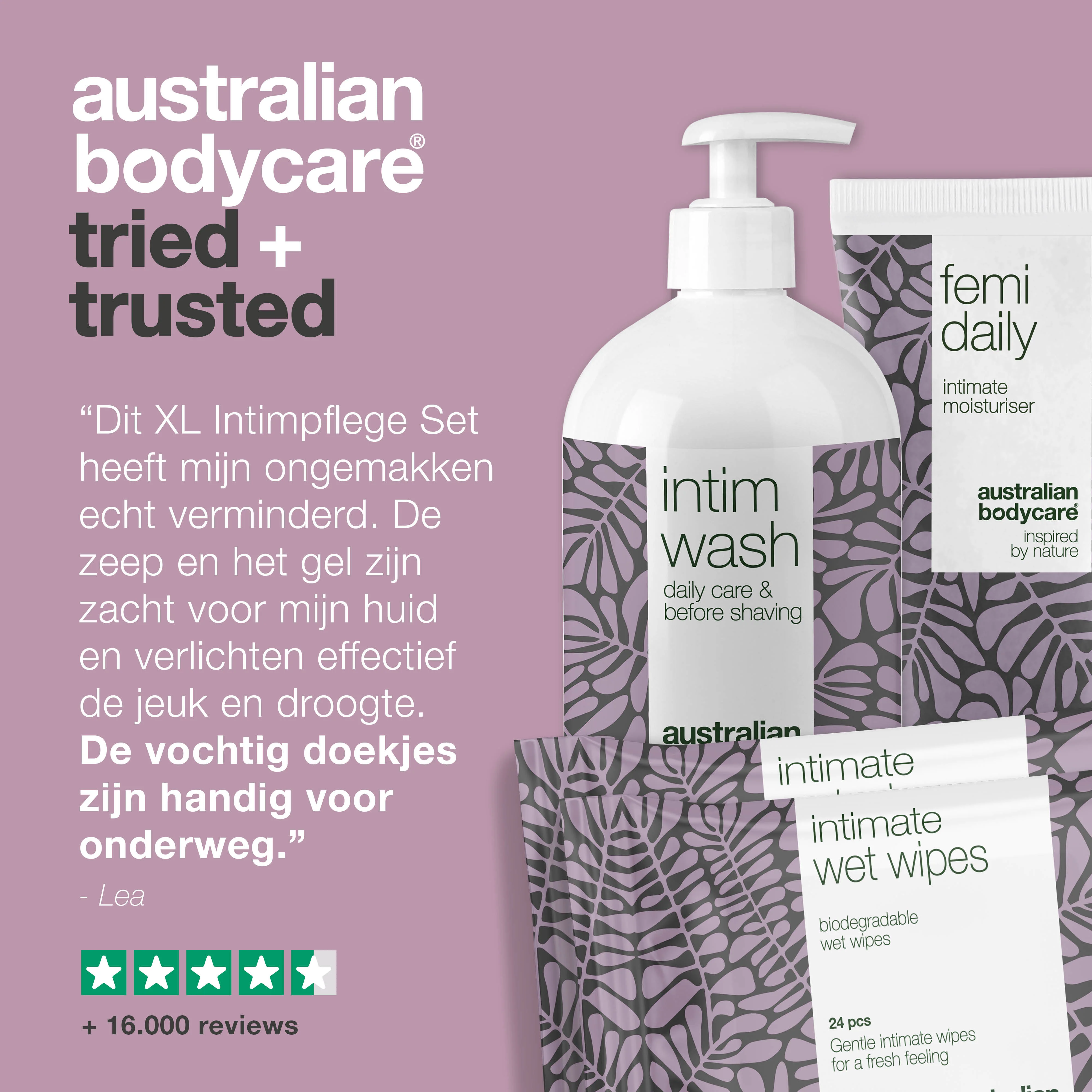 XL Intieme Verzorgingskit — Intieme producten tegen jeuk, branderigheid, vaginale droogheid en irritatie - Image 5