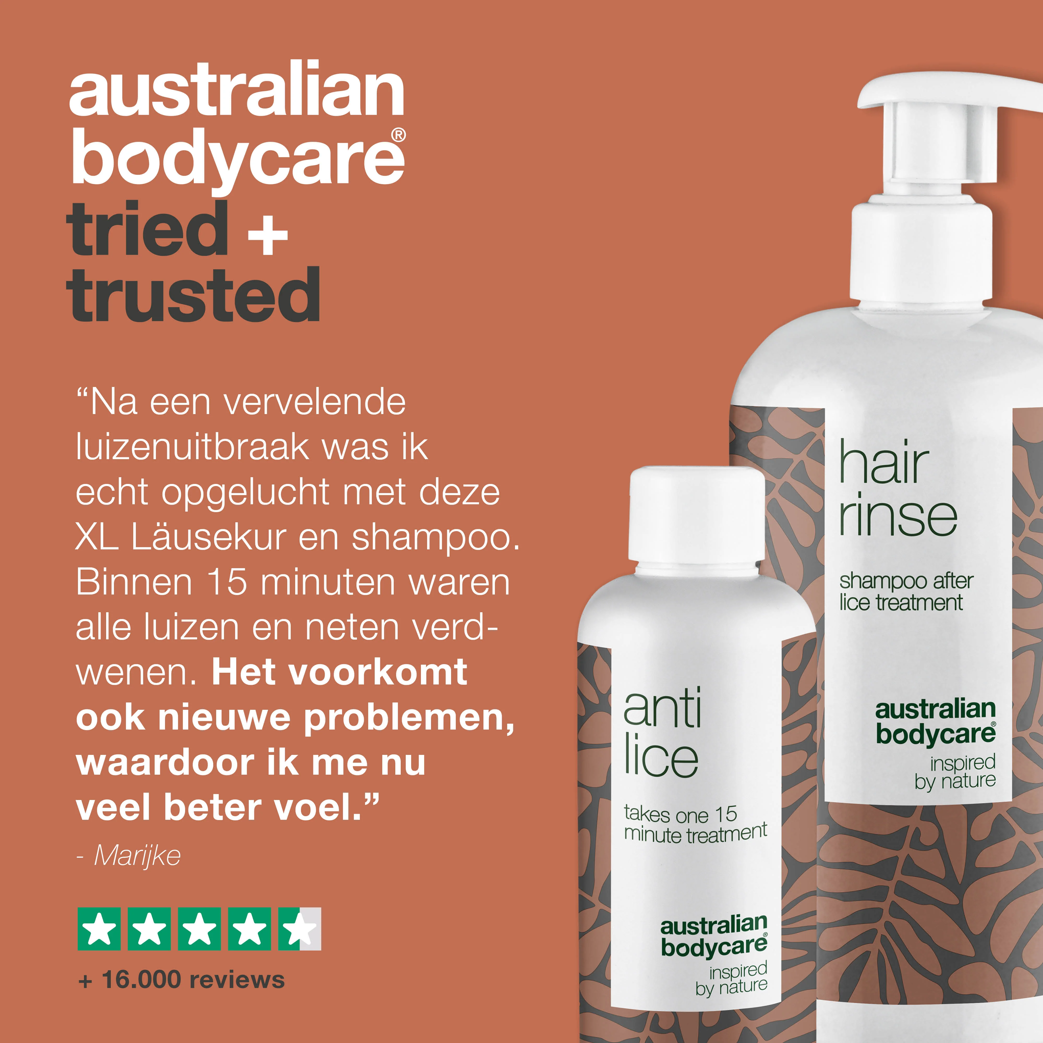 XL pakket met anti-luizenproducten — XL luizenbehandeling + XL luizenshampoo verwijdert en voorkomt problemen met luizen - Image 5